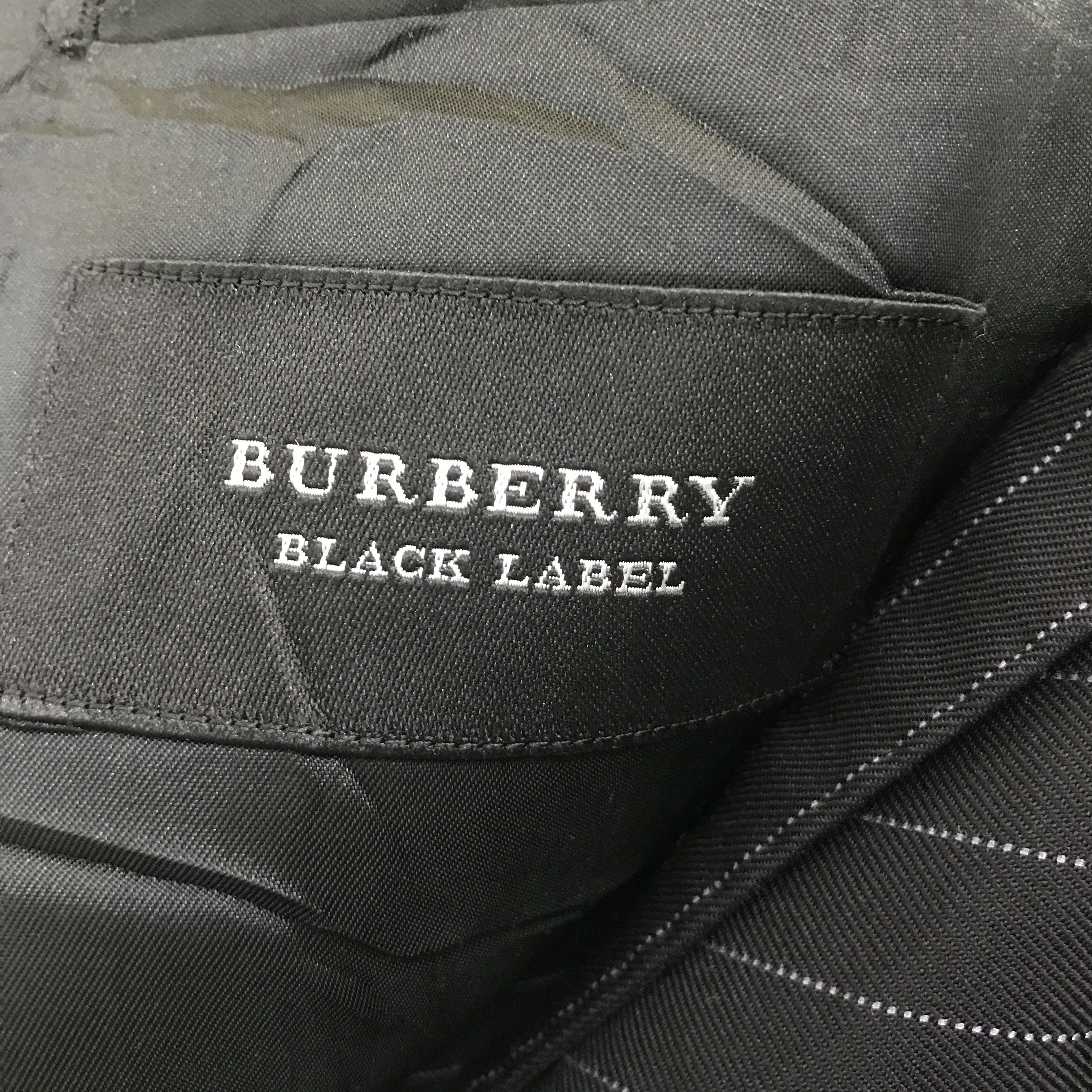 Burberry BURBERRY STRIPED BLACK LABEL BLAZER COAT JACKET K126B10 Size US L / EU 52-54 / 3 - 10 Thumbnail