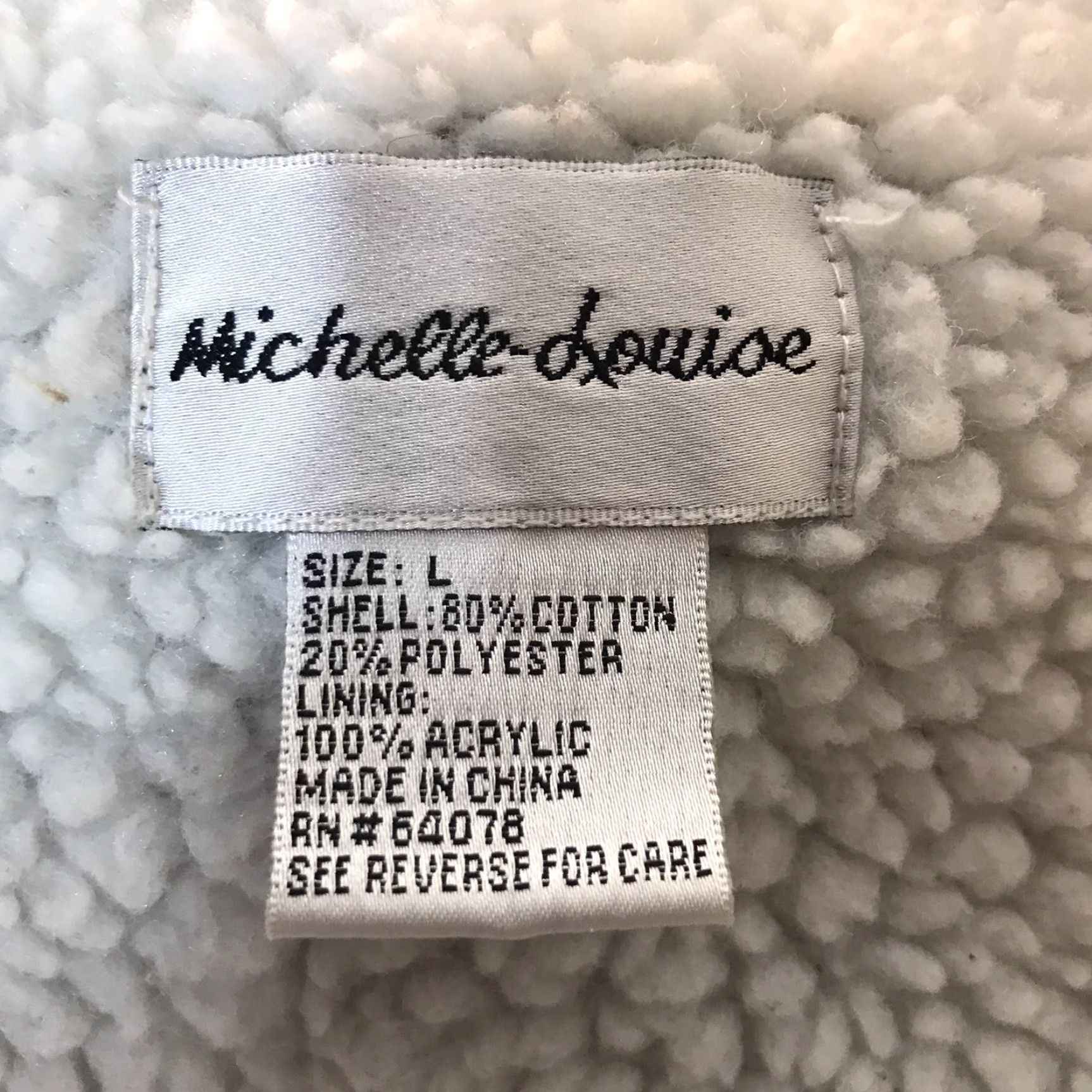 Vintage Michelle Louise Camo Sherpa Lined Full Zip Hooded Jacket Mens Size L Size US L / EU 52-54 / 3 - 6 Thumbnail