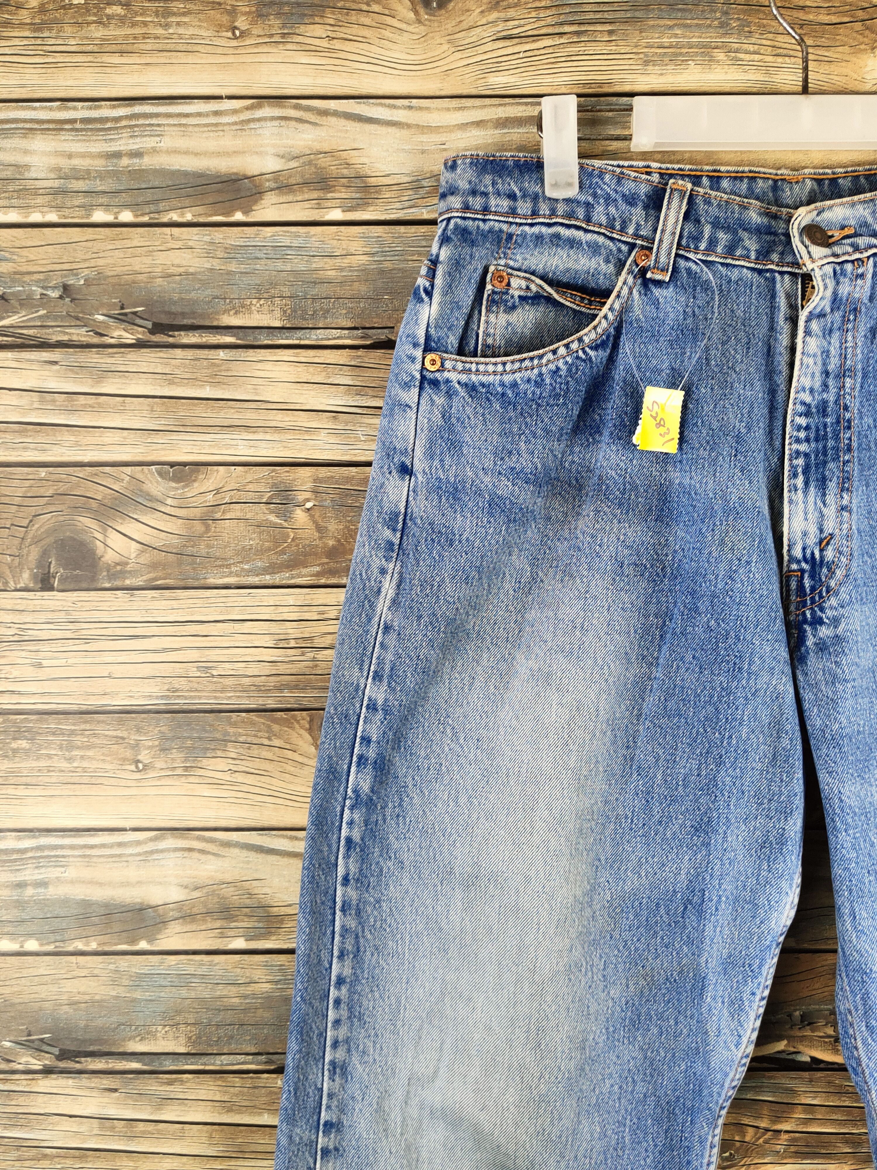 Levi's 613 Levi's orange tab Distressed Ripped Jeans #S2831 Size US 32 / EU 48 - 3 Thumbnail