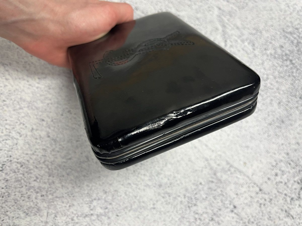 Vintage Vintage Yves Saint Laurent Clutch Bag Patent Leather Case Size ONE SIZE - 11 Thumbnail