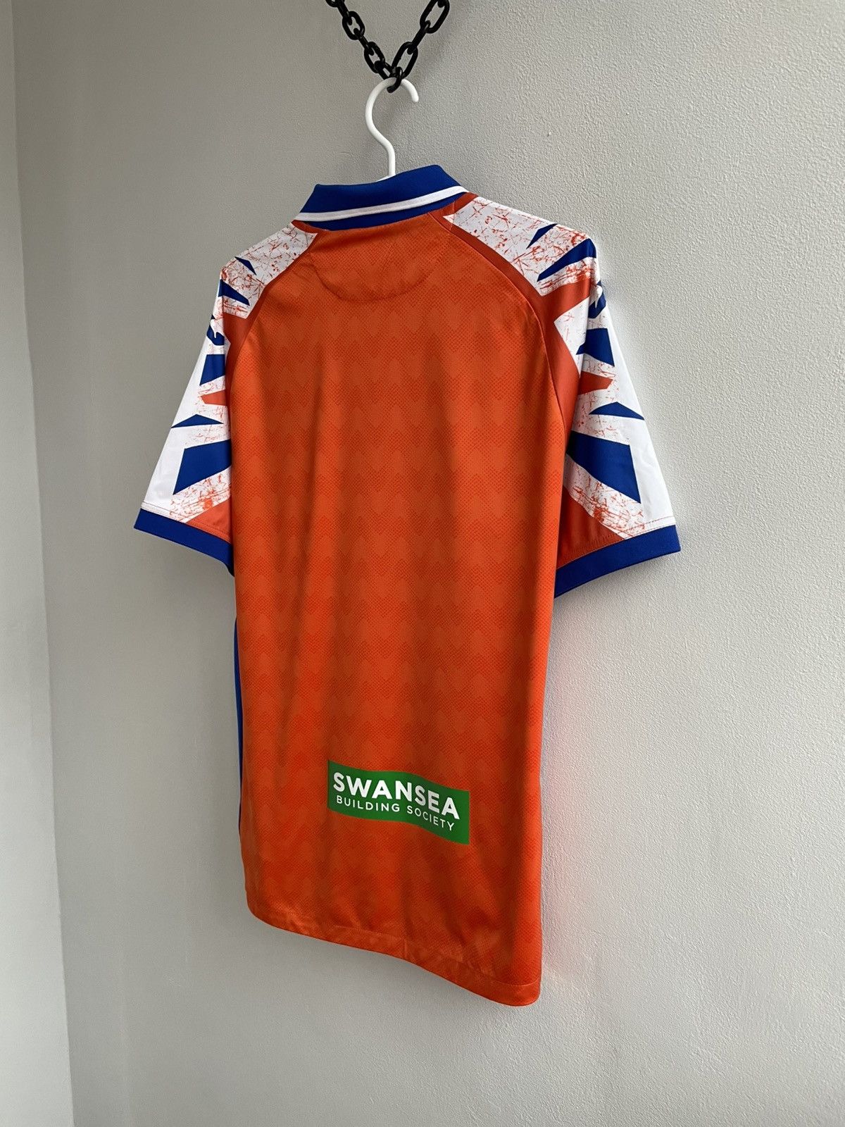Joma SWANSEA CITY 2022 2023 AWAY FOOTBALL SHIRT SOCCER JERSEY Jom Size US L / EU 52-54 / 3 - 13 Thumbnail