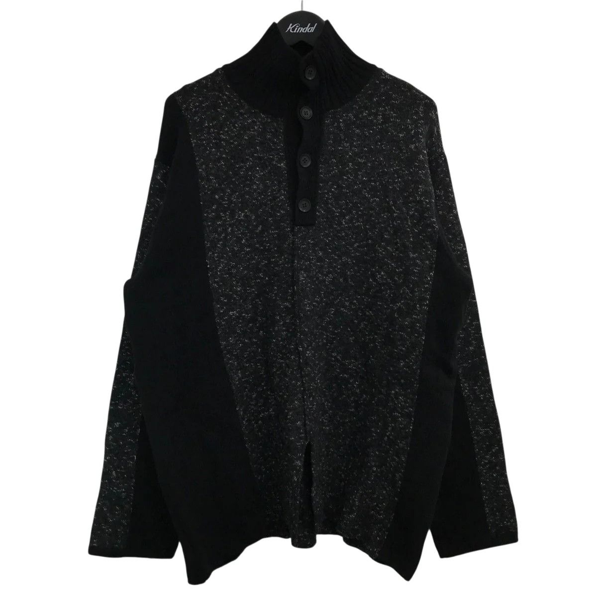 Yohji Yamamoto Yohji Yamamoto pour homme // High-neck button-down knit Size US L / EU 52-54 / 3 - 1 Thumbnail