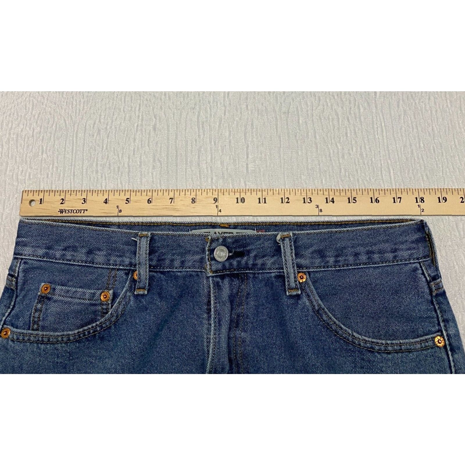 Levi's Levis 550 Relaxed Fit Jeans Mens Size 36×30 Blue Denim Size US 36 / EU 52 - 6 Thumbnail