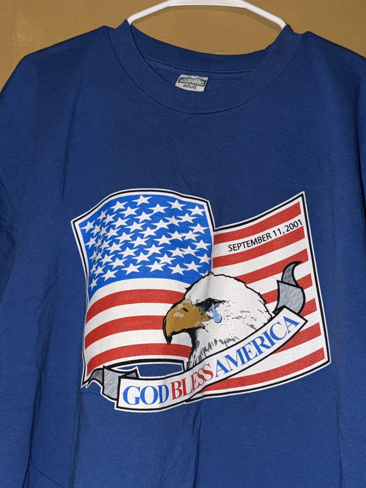 Other Tour Champ USA America American 9/11/01 Remembrance Shirt LG Size US XL / EU 56 / 4 - 7 Thumbnail