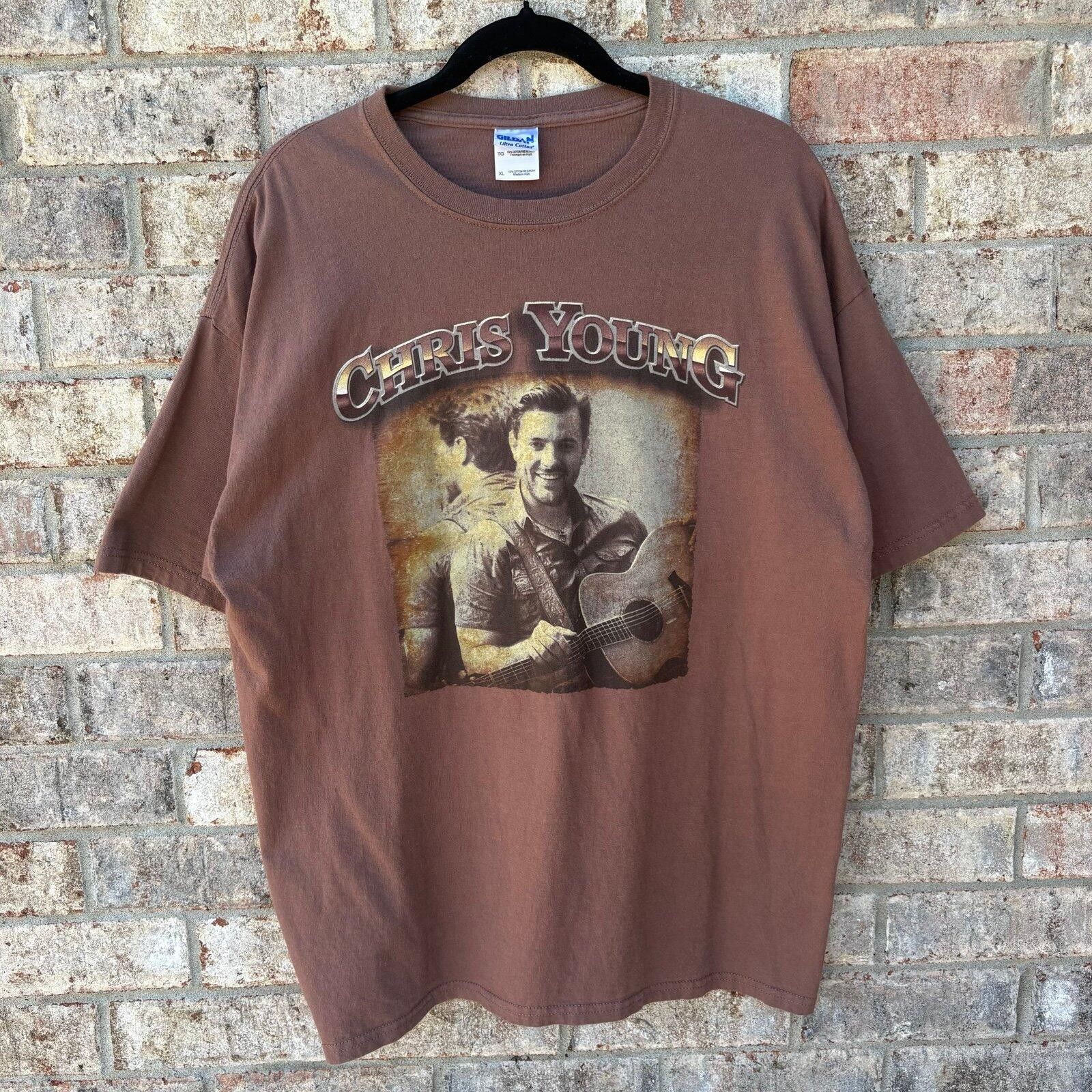 Hanes Vintage Chris Young tour graphic tee Size US XL / EU 56 / 4 - 7 Thumbnail