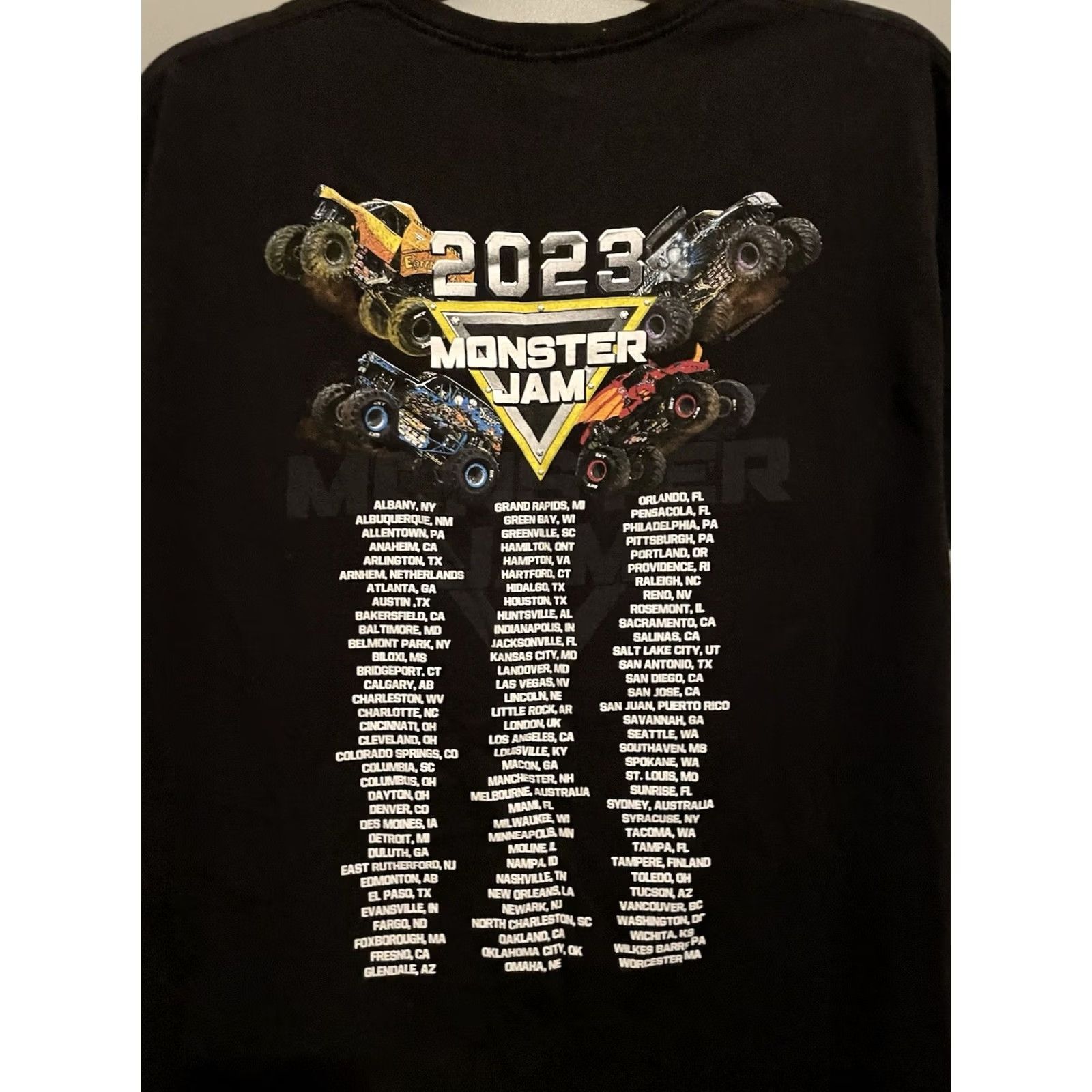 Vintage Brand: "Monster Jam" is present in the title Size US XL / EU 56 / 4 - 6 Thumbnail