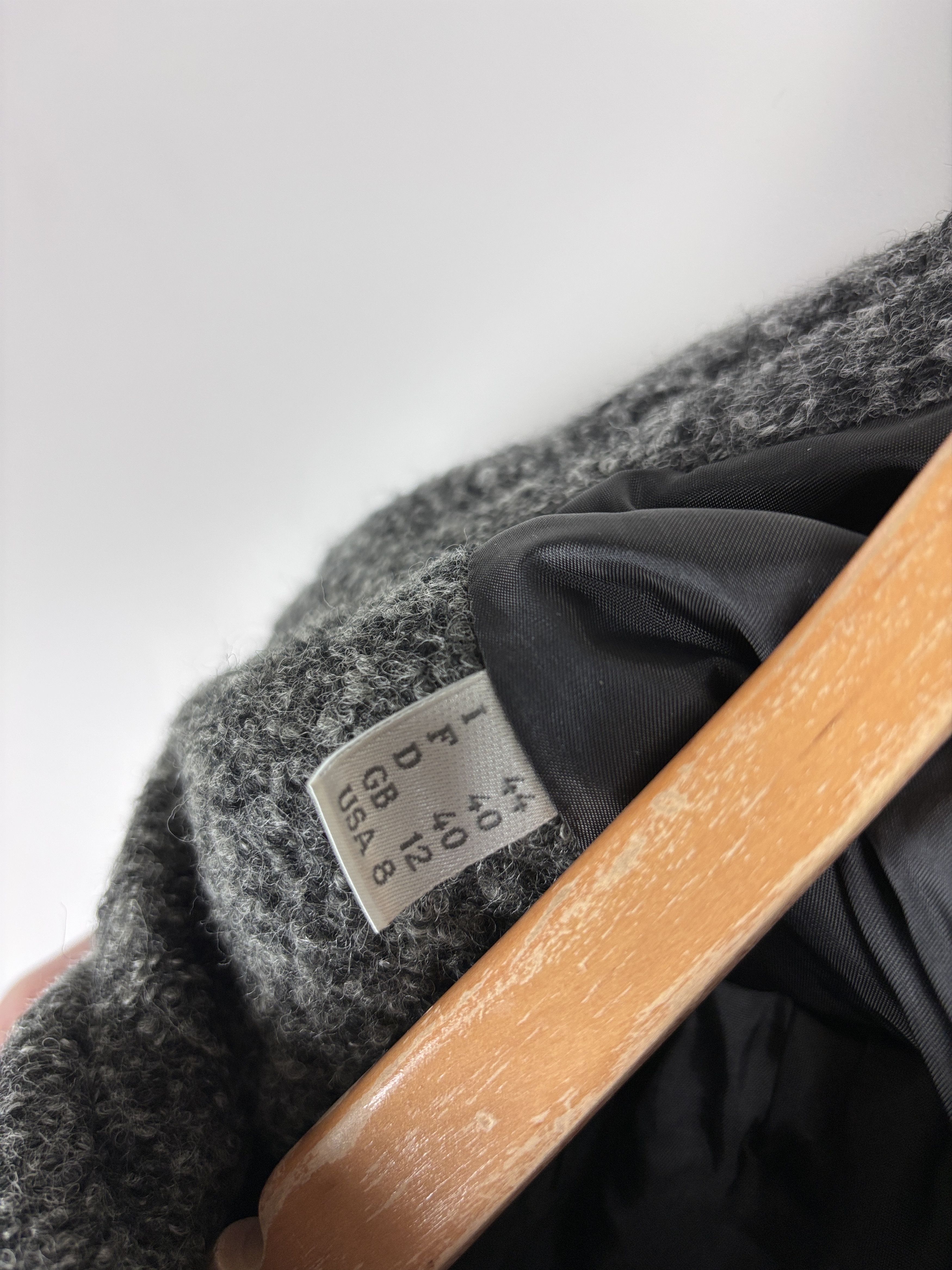 Alberta Ferretti Vintage Philosophy di Alberta Ferretti Wool Blazer Gray US 8 Size M / US 6-8 / IT 42-44 - 7 Thumbnail