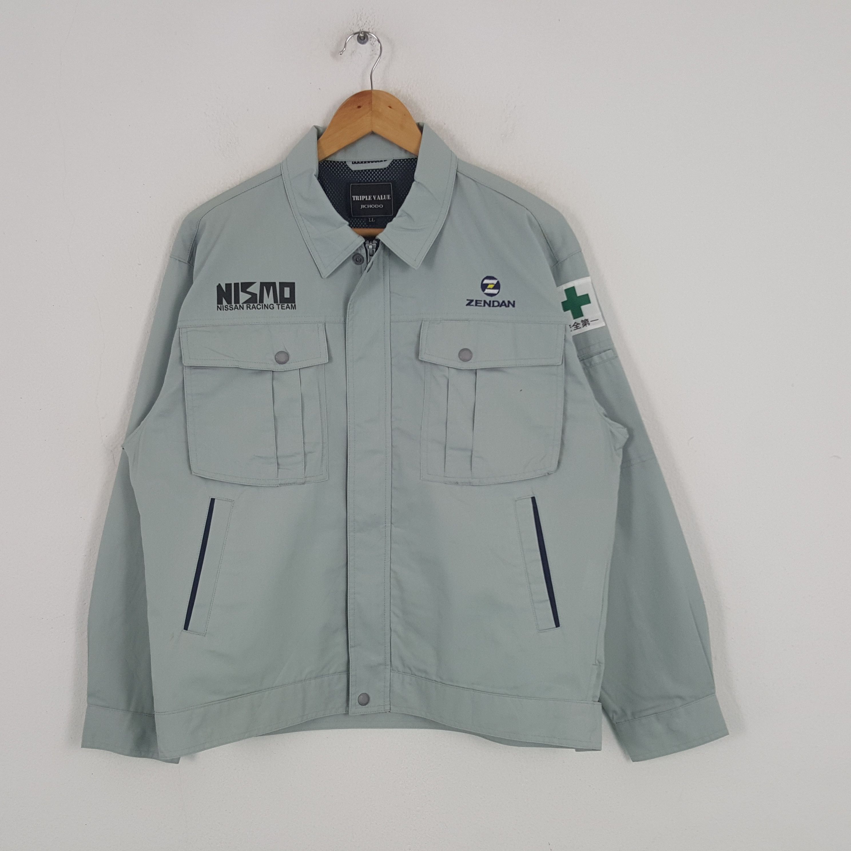 Japanese Brand × Vintage Vintage Nismo Nissan Japanese Racing Team Custom Art Jacket Size US L / EU 52-54 / 3 - 3 Thumbnail