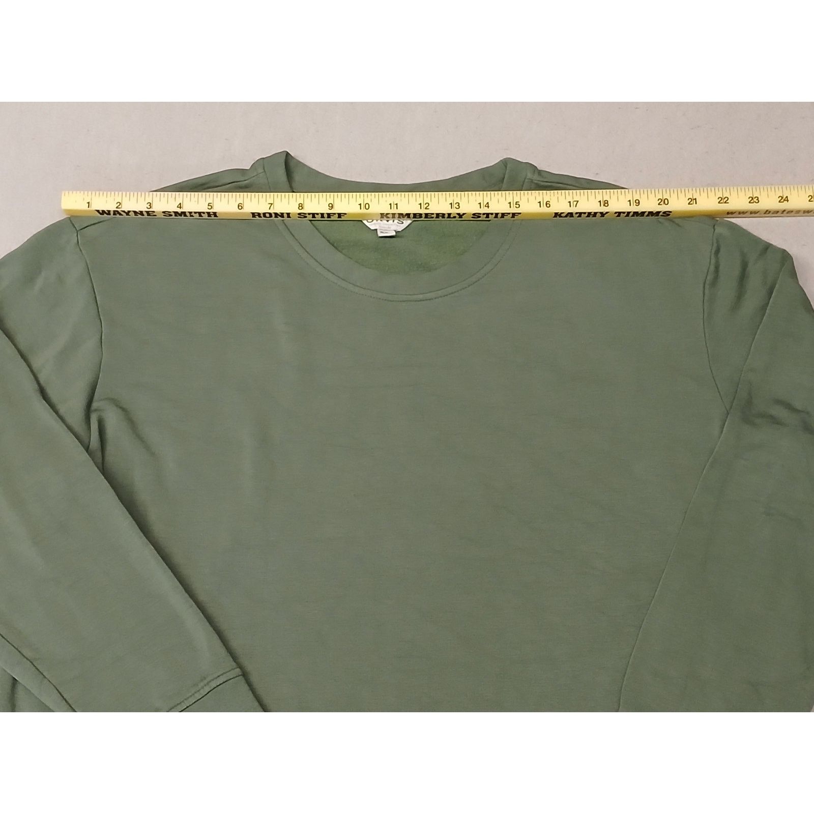 Orvis Orvis (XL) Men's Olive Green Crewneck Pullover Sweatshirt Size US XL / EU 56 / 4 - 3 Thumbnail