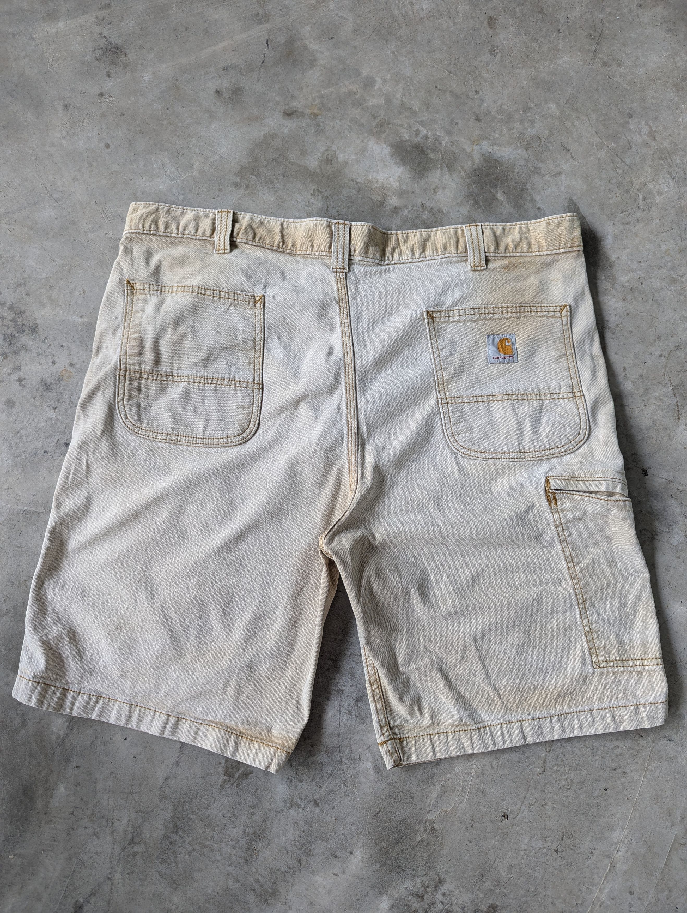 Carhartt 🔥FREE SHIPPING🔥Distressed Faded Carhartt Short Cargo Pants Size US 40 / EU 56 - 1 Thumbnail