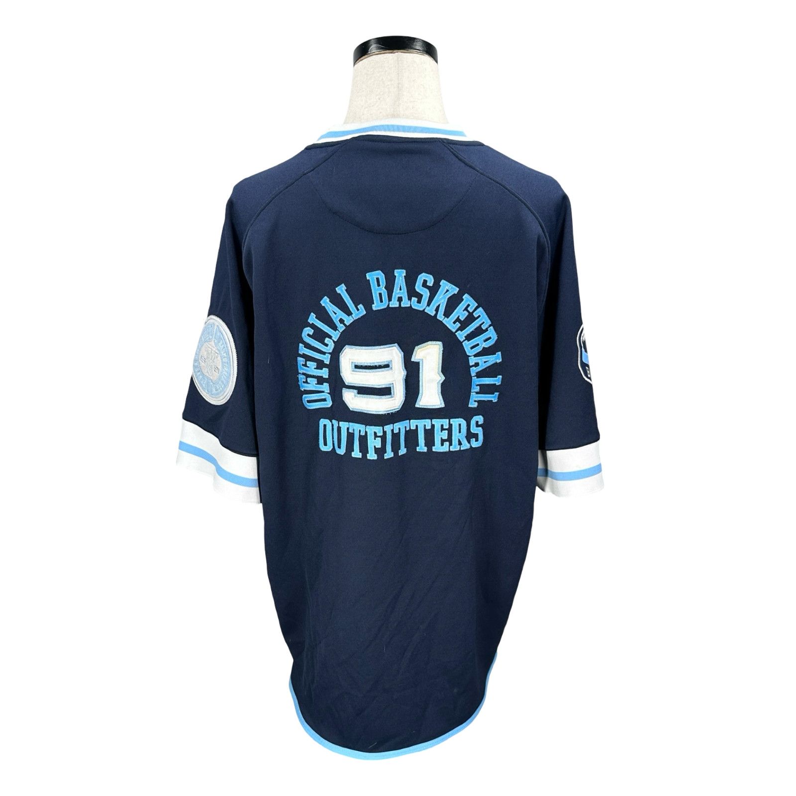 Other Pass The Roc Official Basketball Jersey Men XL Navy Blue Size US XL / EU 56 / 4 - 6 Thumbnail