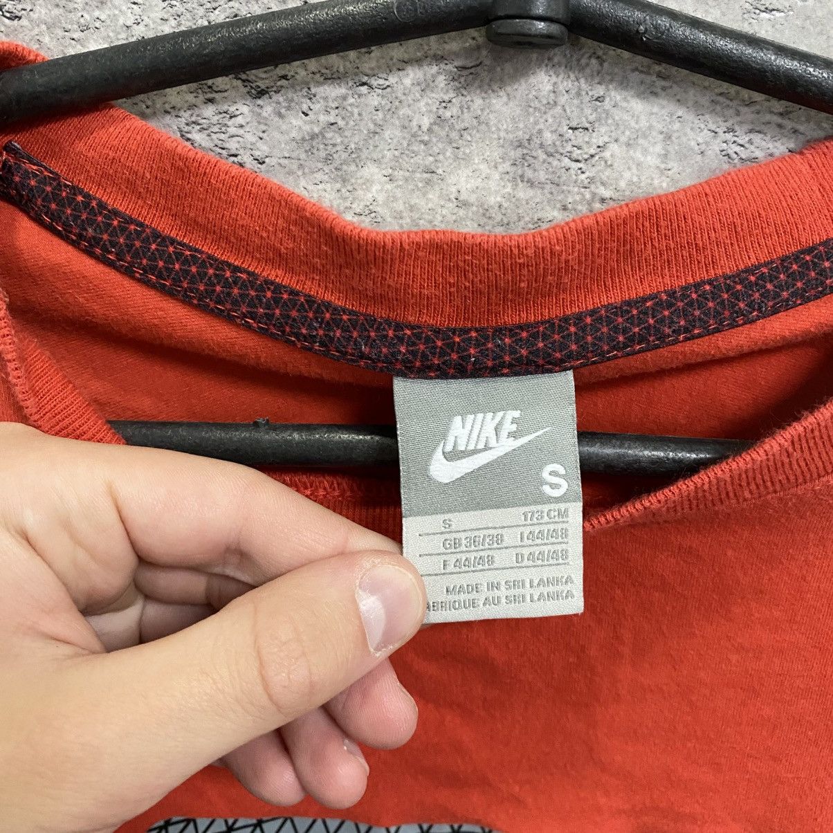Nike Nike Shox Vintage Long Sleeve Tee Big Logo Drill Size US S / EU 44-46 / 1 - 7 Thumbnail
