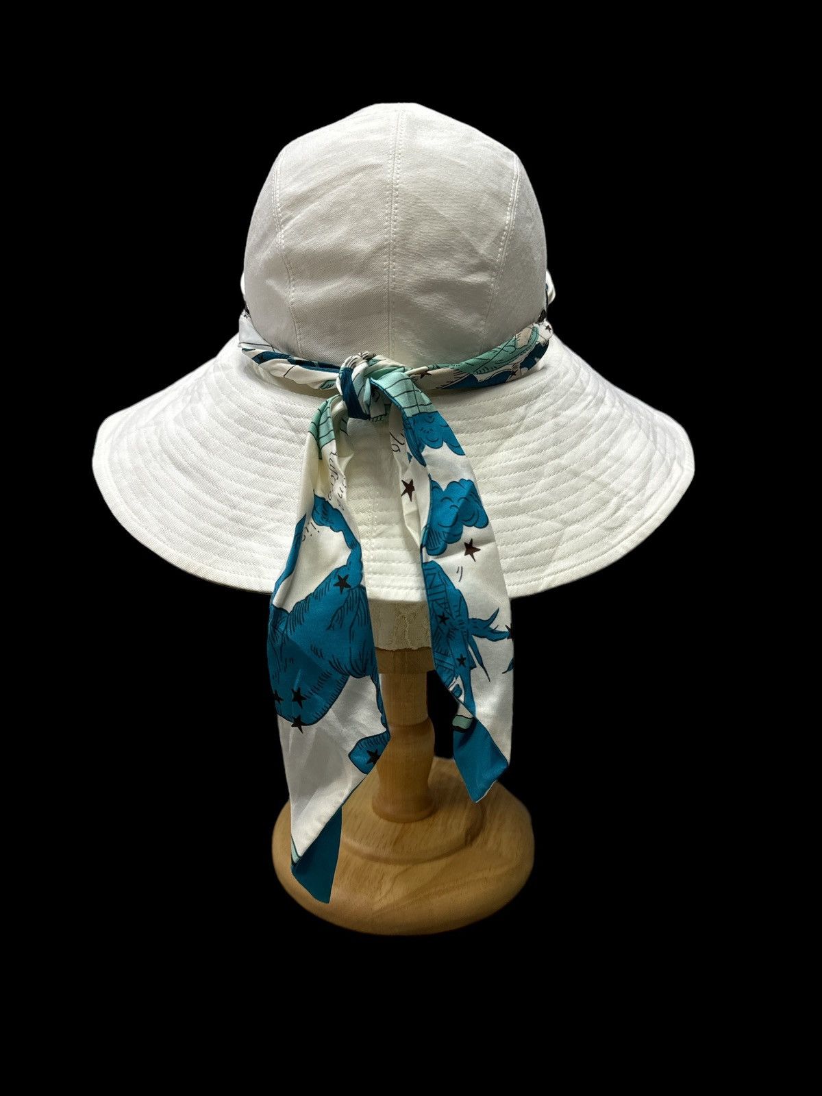 Hermes HERMES SILK TWILLY SUN HAT Size ONE SIZE - 4 Thumbnail