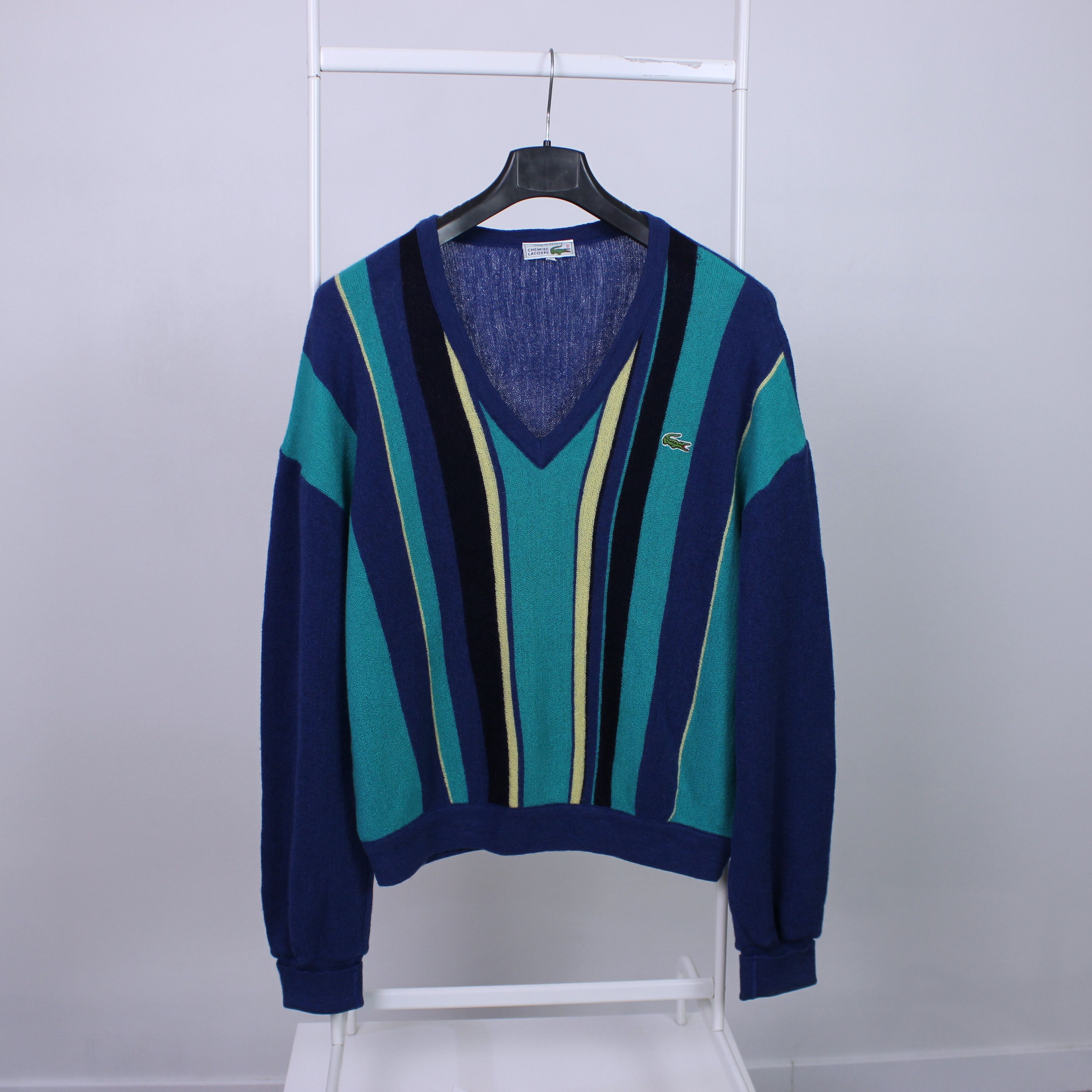 Lacoste Vintage v nect lacoste jumper sweater rare Size US M / EU 48-50 / 2 - 1 Thumbnail