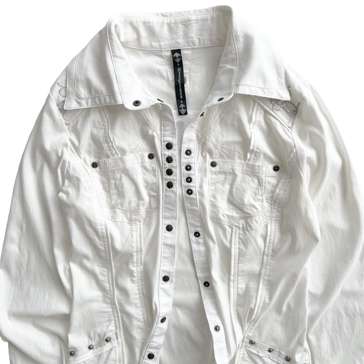 Japanese Brand × Le Grande Bleu (L.G.B.) OZZ FASHION GOTHIC SHIRT Size M / US 6-8 / IT 42-44 - 4 Thumbnail
