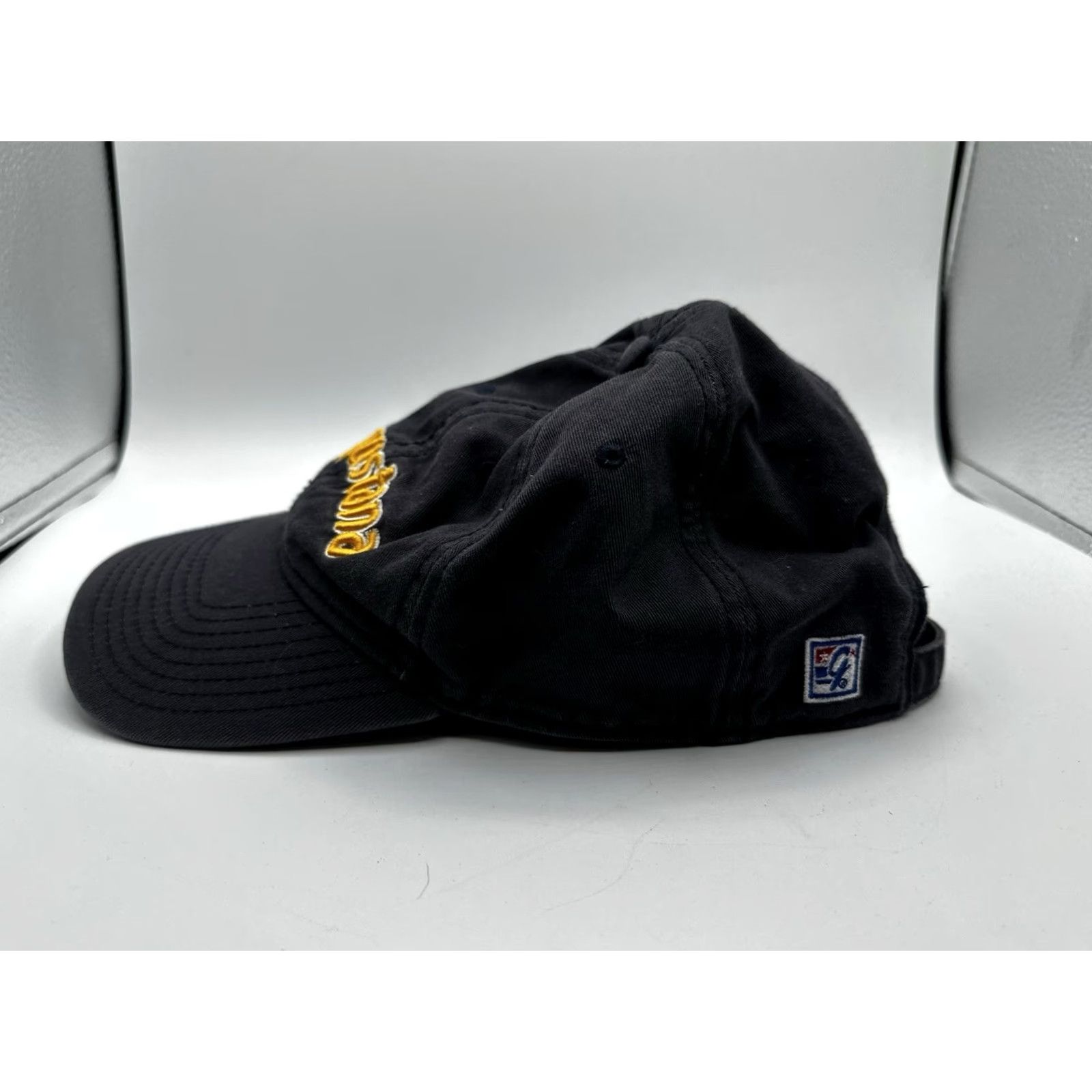 Vintage VINTAGE The Game Hat Black Embroidered Dad Cap One Size Augustana College Size ONE SIZE - 4 Thumbnail