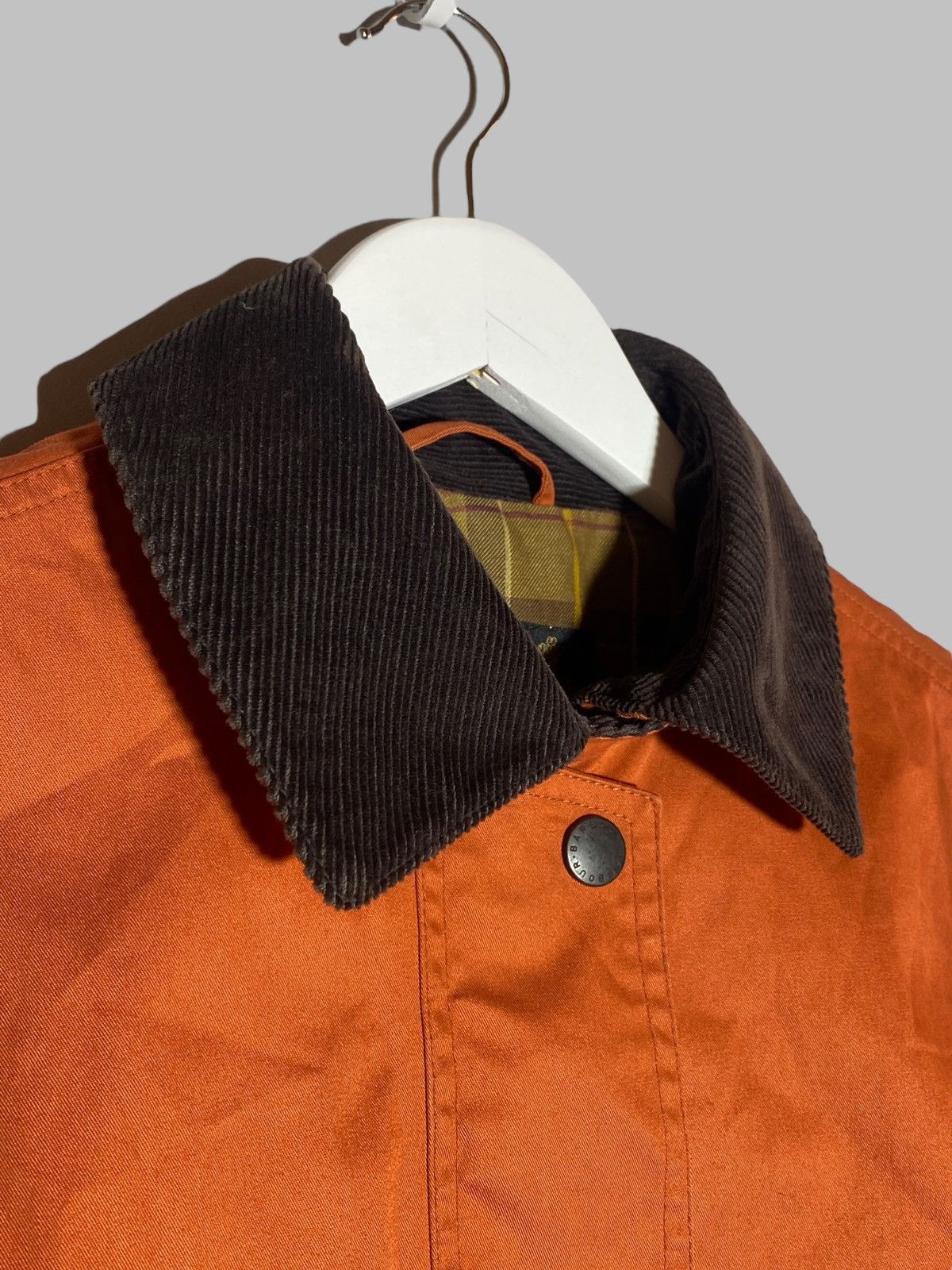 Barbour Barbour Newmarket Jacket Women’s Orange Color Size 10 Size M / US 6-8 / IT 42-44 - 5 Thumbnail
