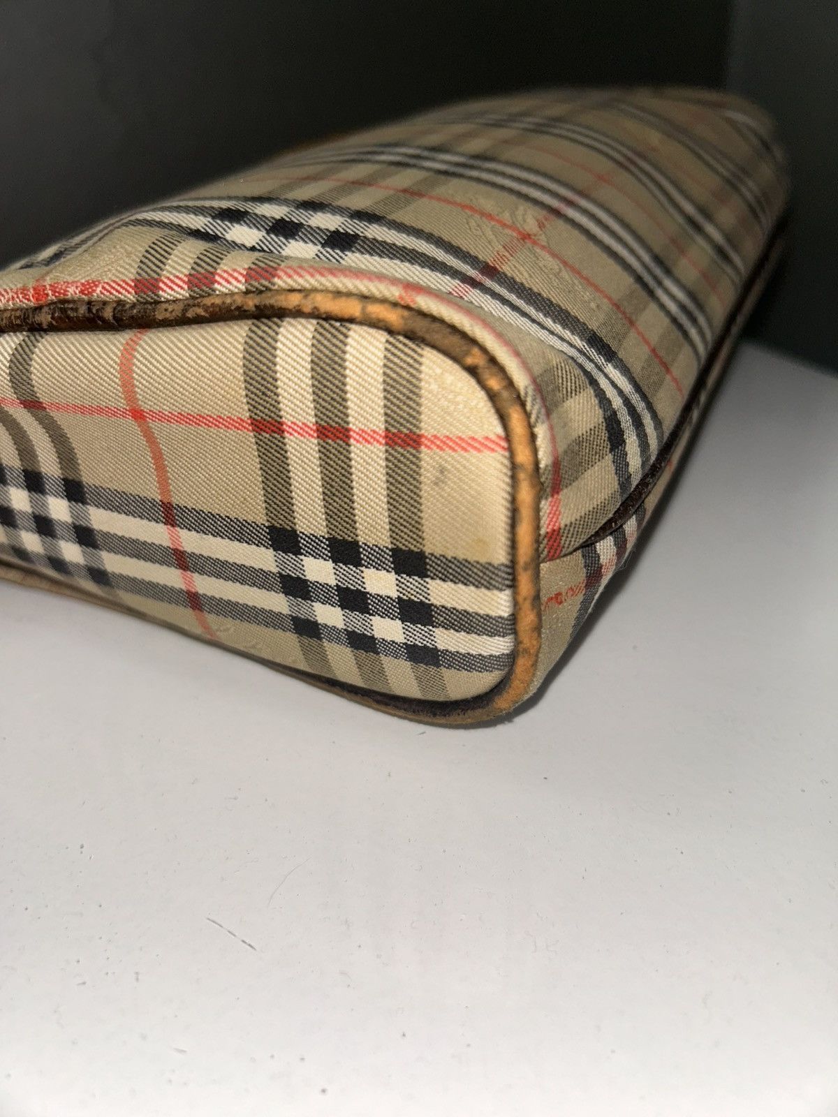 Burberry Vintage Burberry Nova Check Canvas Clutch Bag Size ONE SIZE - 11 Thumbnail