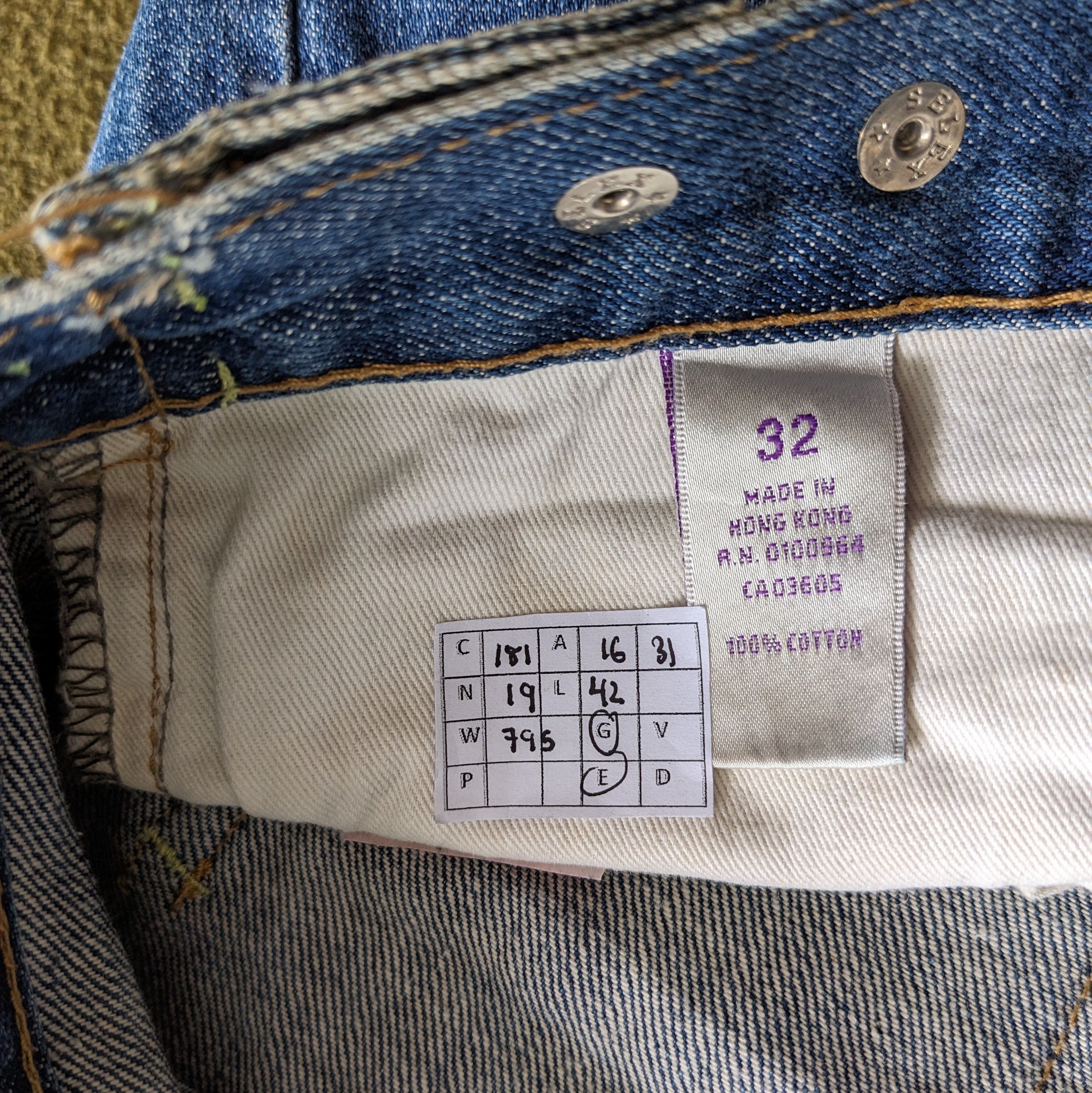 Vintage Vintage PRPS Fashion Brand Jeans Size US 32 / EU 48 - 11 Thumbnail