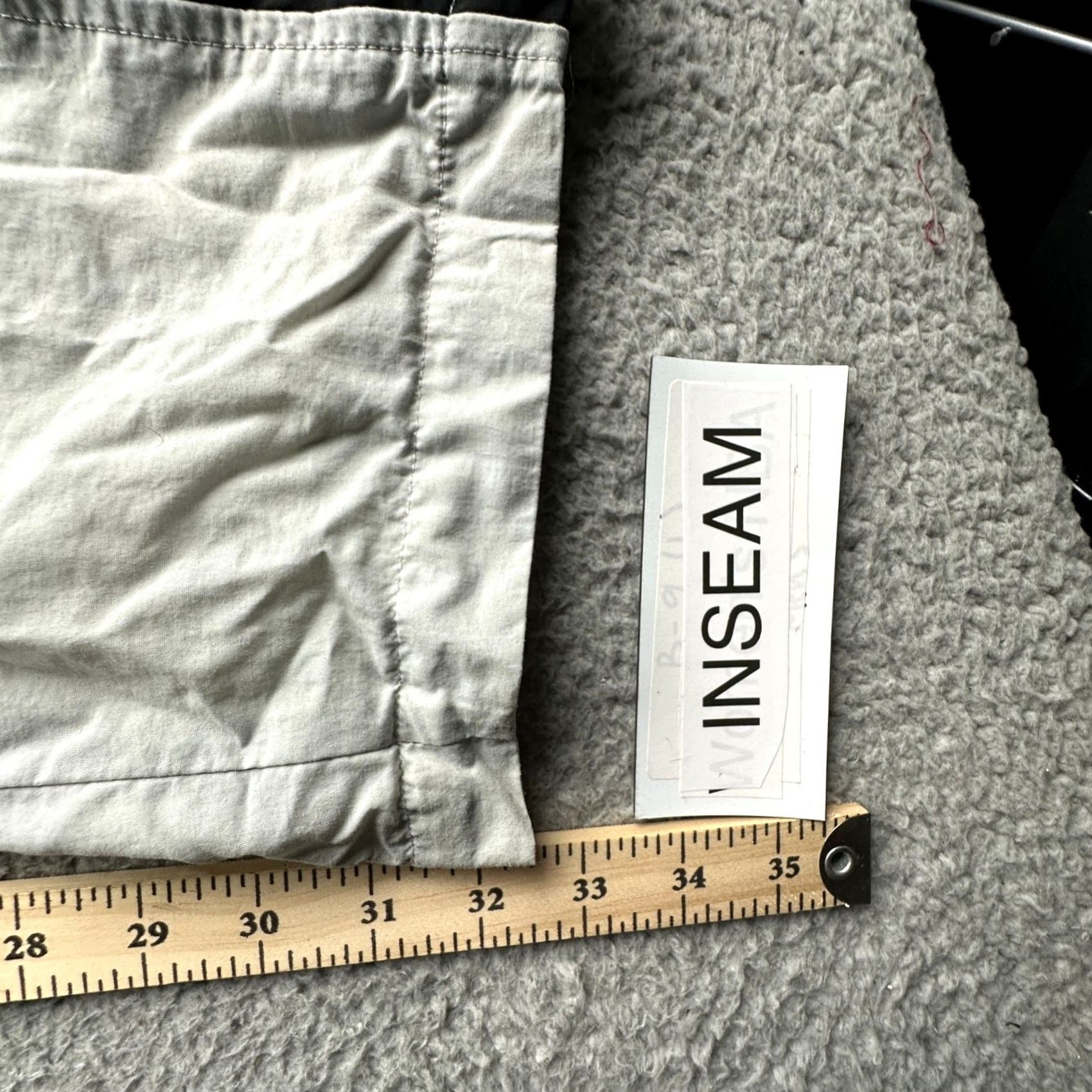 Nike VINTAGE Nike Air Jordan Lined Nylon Warm Up Ankle Zip Pants Mens XL Gray Men's XL Wide-Leg Size US 36 / EU 52 - 6 Thumbnail