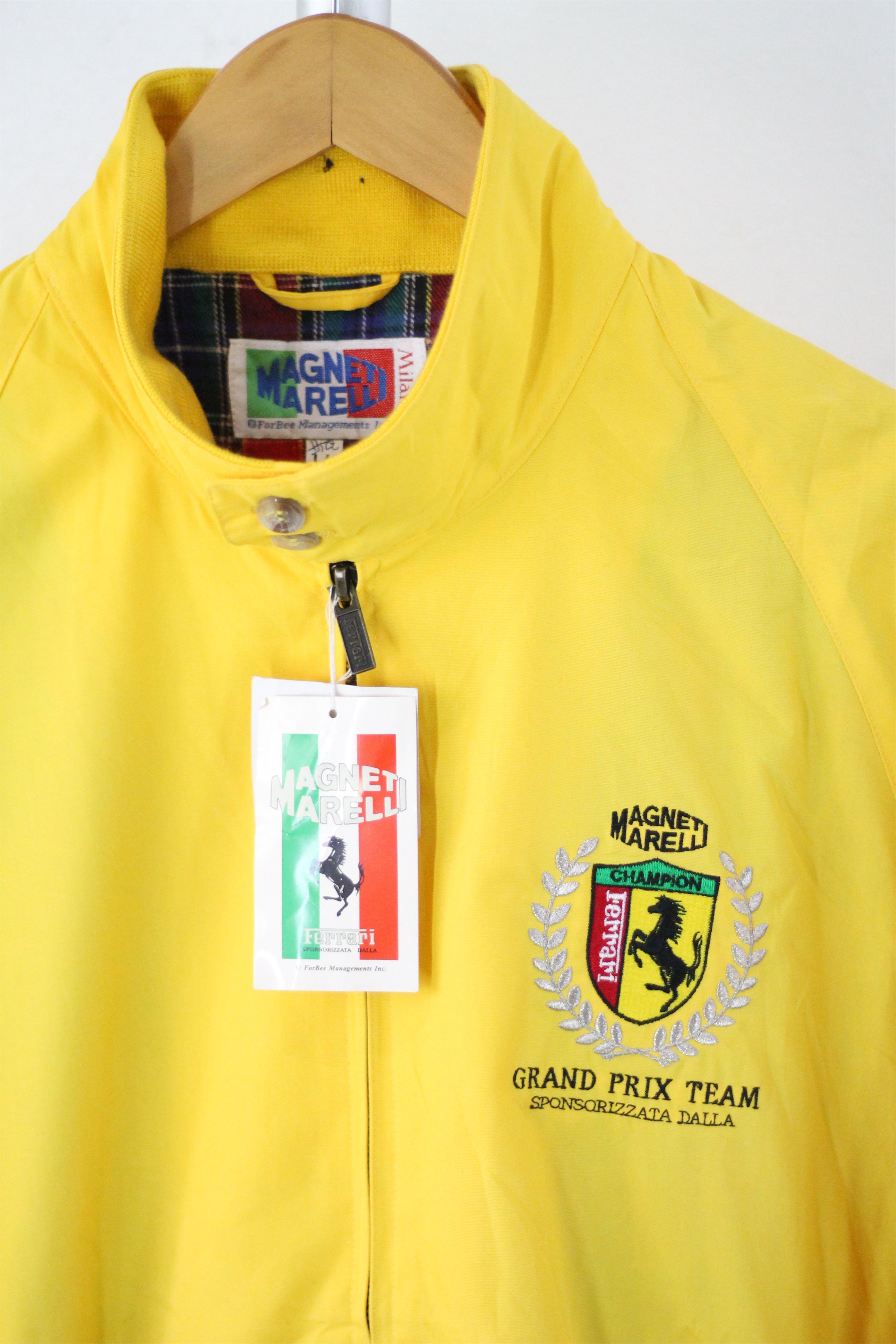 Ferrari × Vintage Vintage Magneti Marelli Ferrari Grandprix Team Racing Jacket Size US L / EU 52-54 / 3 - 3 Thumbnail