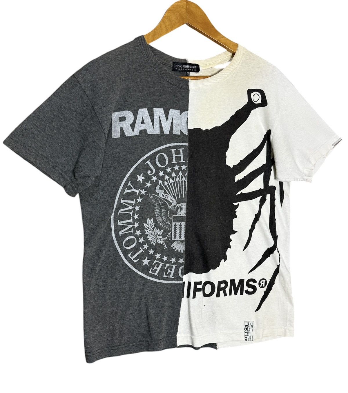 Band Tees × Japanese Brand Roki Uniforms x Jet Link Remake T-Shirt Size US M / EU 48-50 / 2 - 2 Thumbnail