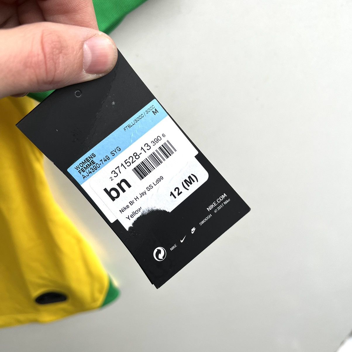 Nike Nike Brazil Home Soccer Jersey 2019-2020 Size M / US 6-8 / IT 42-44 - 5 Thumbnail