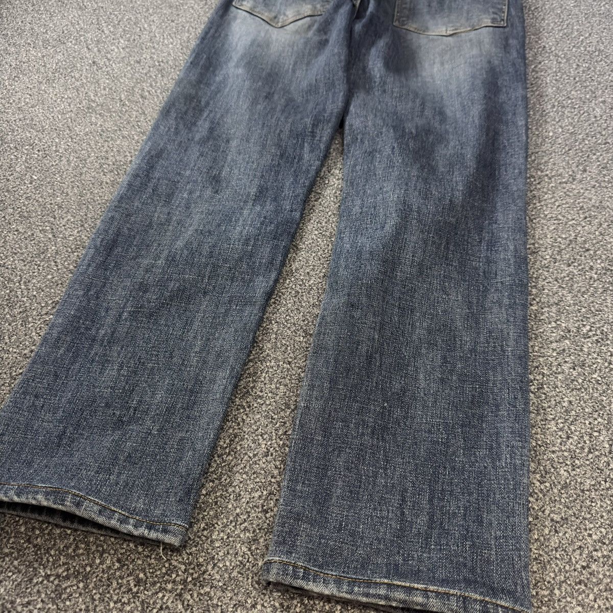 Indigo 🇯🇵 Japanese Indigo Denim Rugged Jeans Size US 30 / EU 46 - 10 Thumbnail