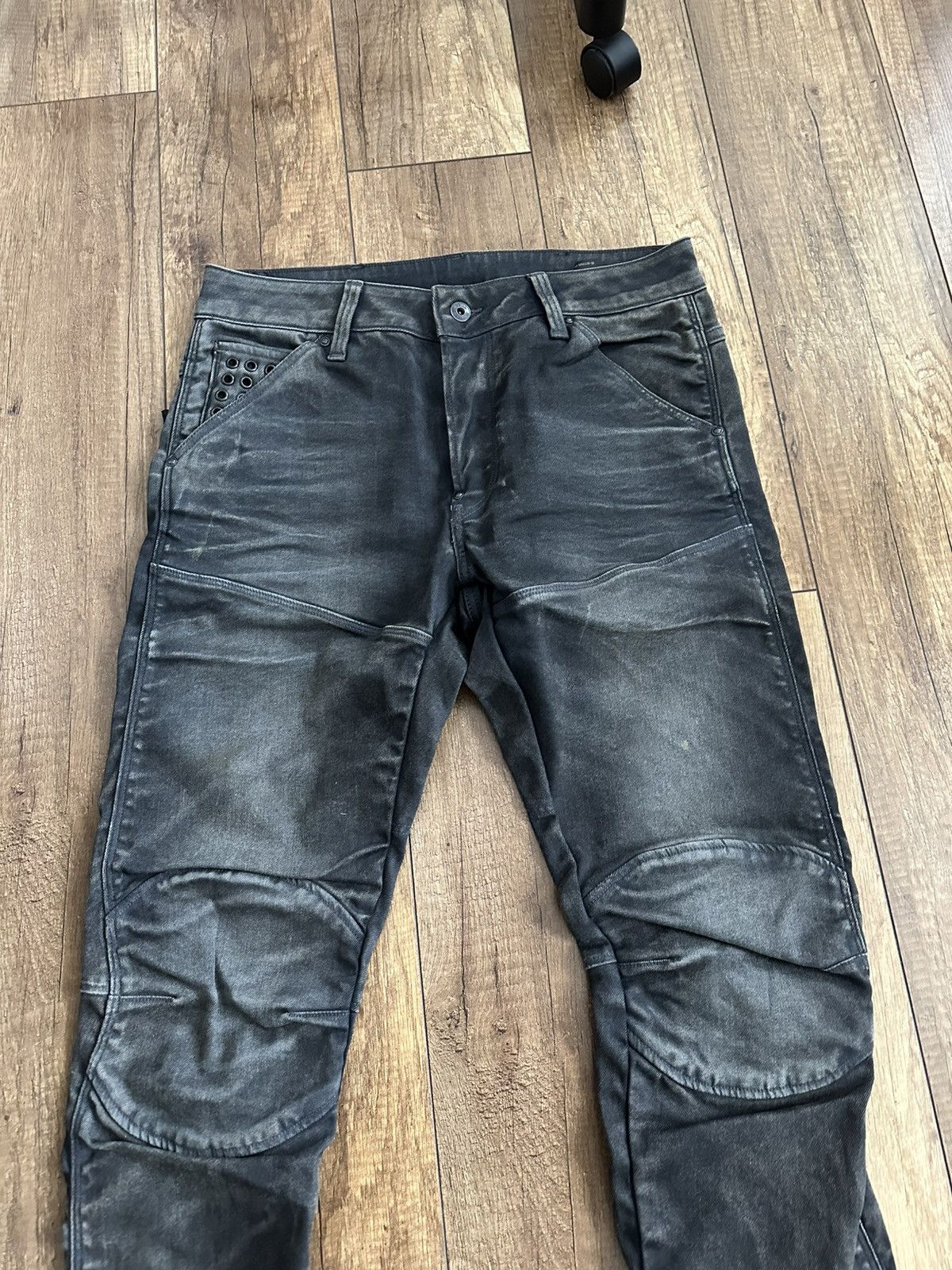 G-Star G Star Raw Big Logo Denim Jeans Pants Size US 31 - 7 Thumbnail