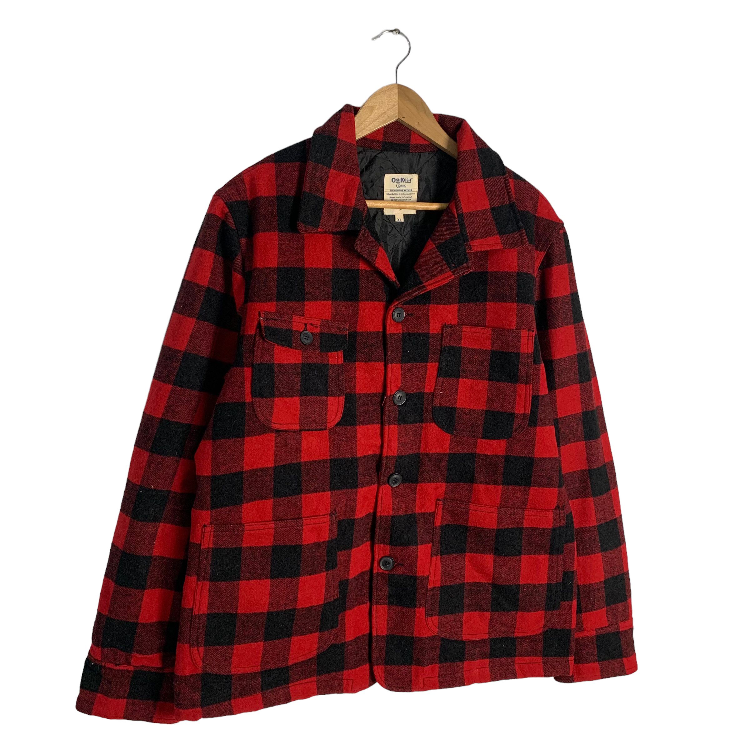 Oshkosh Oshkosh Tartan Rugged Jacket Size US L / EU 52-54 / 3 - 2 Thumbnail