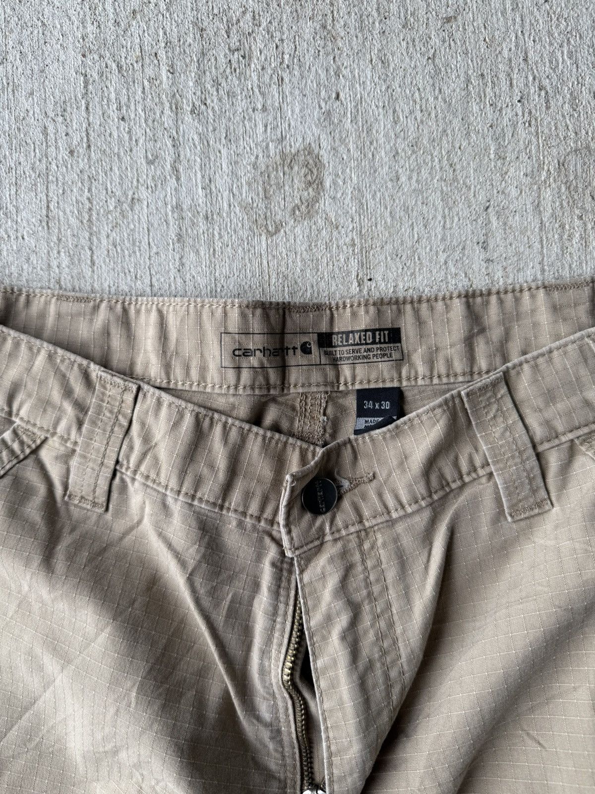 Carhartt Carhartt Cargo Work Pants Size US 34 / EU 50 - 2 Thumbnail