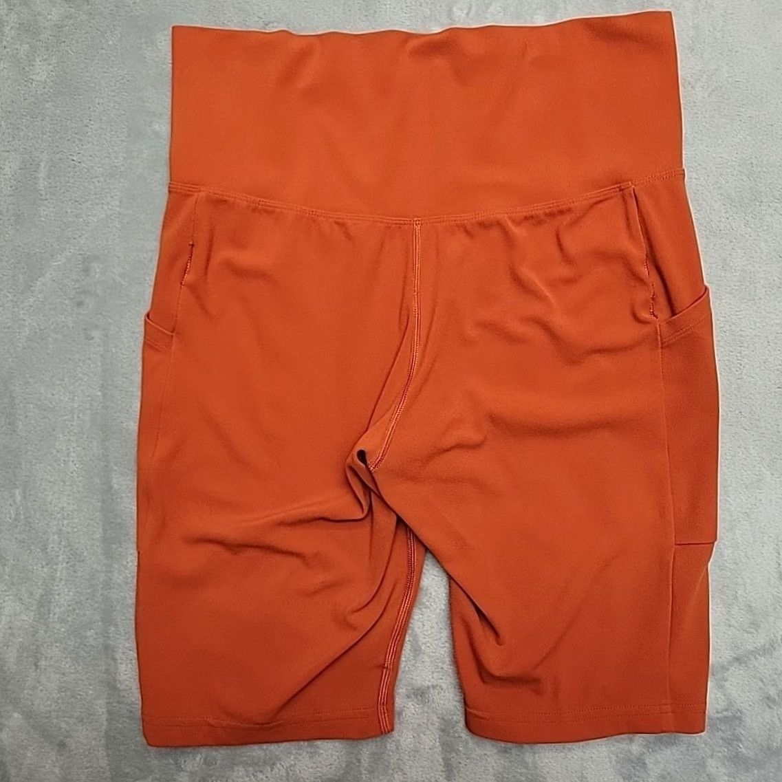 Vintage REI Co Op Shorts Womens M Orange Nylon Lycra Hiking Active Stretch Outdoors Pants? Size 32" / US 10 / IT 46 - 4 Thumbnail