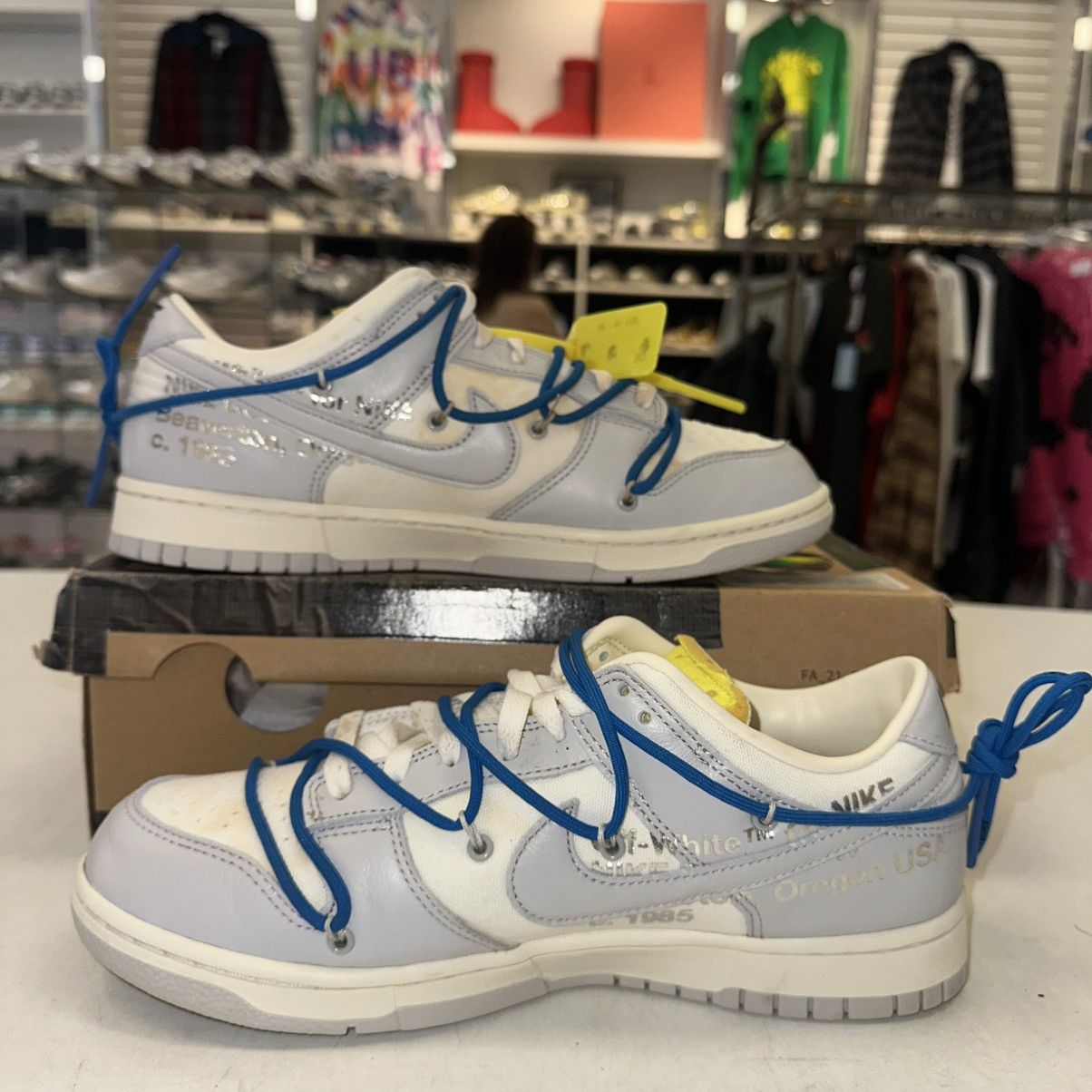 Nike × Off-White Size 10.5 - Nike Off-White x Dunk Low Lot 10 of 50 Size US 10.5 / EU 43-44 - 2 Thumbnail