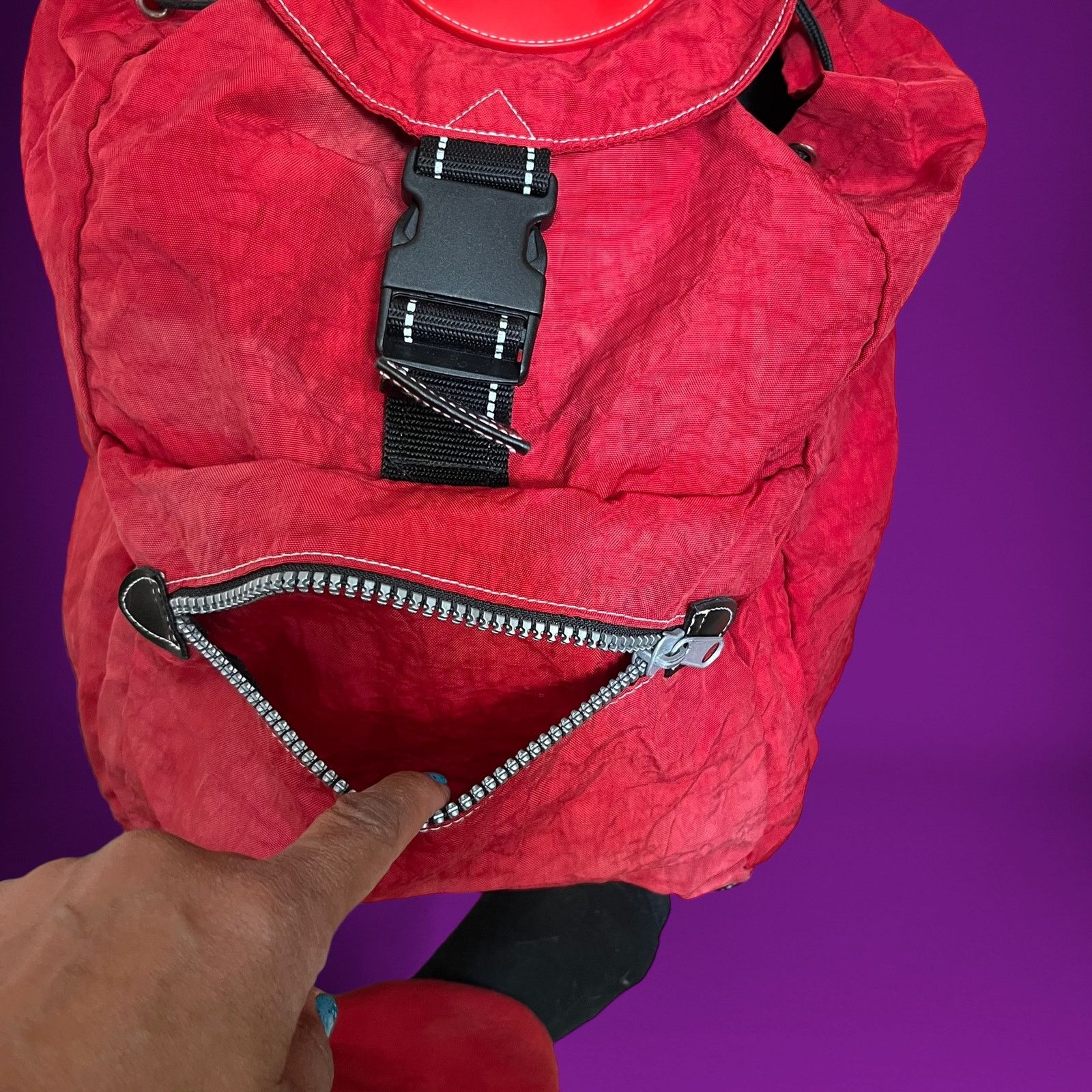 Disney Vintage Disneyland Disney Parks Adjustable Straps Back Pack Size ONE SIZE - 6 Thumbnail