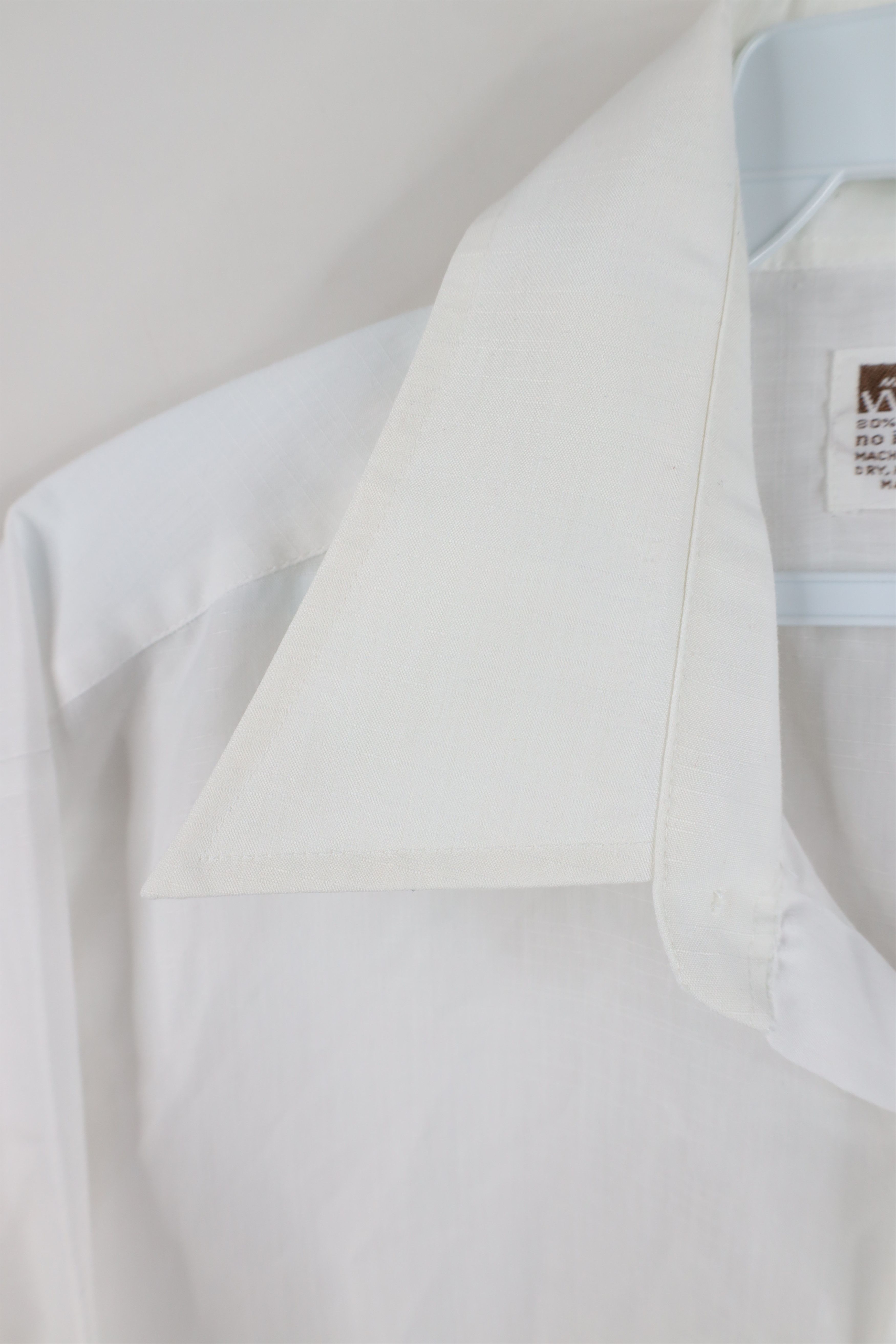 Vintage Vintage 70s Streetwear Checkered Collared Button Shirt White Size US XL / EU 56 / 4 - 6 Thumbnail