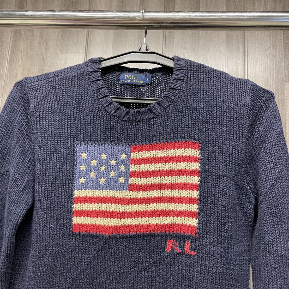 Polo Ralph Lauren Polo Ralph Lauren American Flag Sweater Size US S / EU 44-46 / 1 - 7 Thumbnail