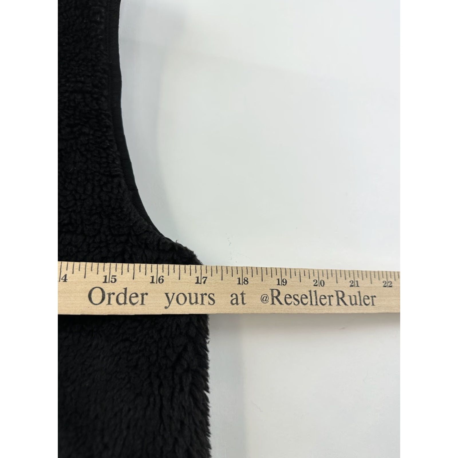 J.Crew J.Crew Vest Womens 2XS Black Faux Fur Fleece Full Zip Up Sleeveless Size XXS / US 00 / IT 34 - 8 Thumbnail