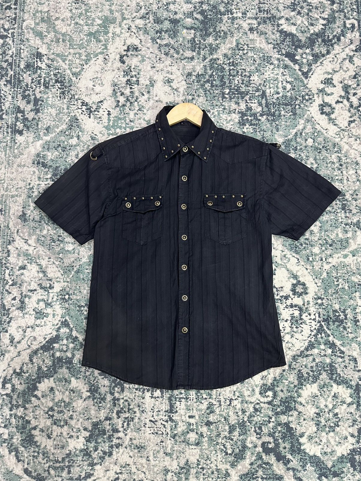 In The Attic In The Attic Homme Bondage Studded Button Shirt Size US M / EU 48-50 / 2 - 3 Thumbnail