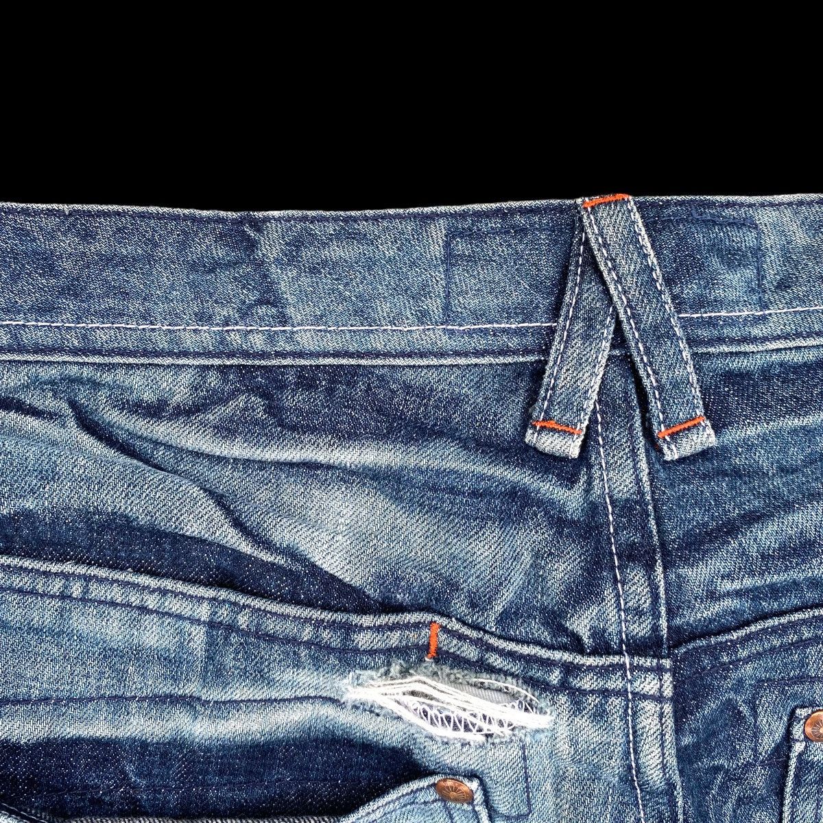 JNCO × Vintage Super Baggy Akademiks Long Denim Acid Wash Carpenter Jeans Size US 36 / EU 52 - 16 Thumbnail