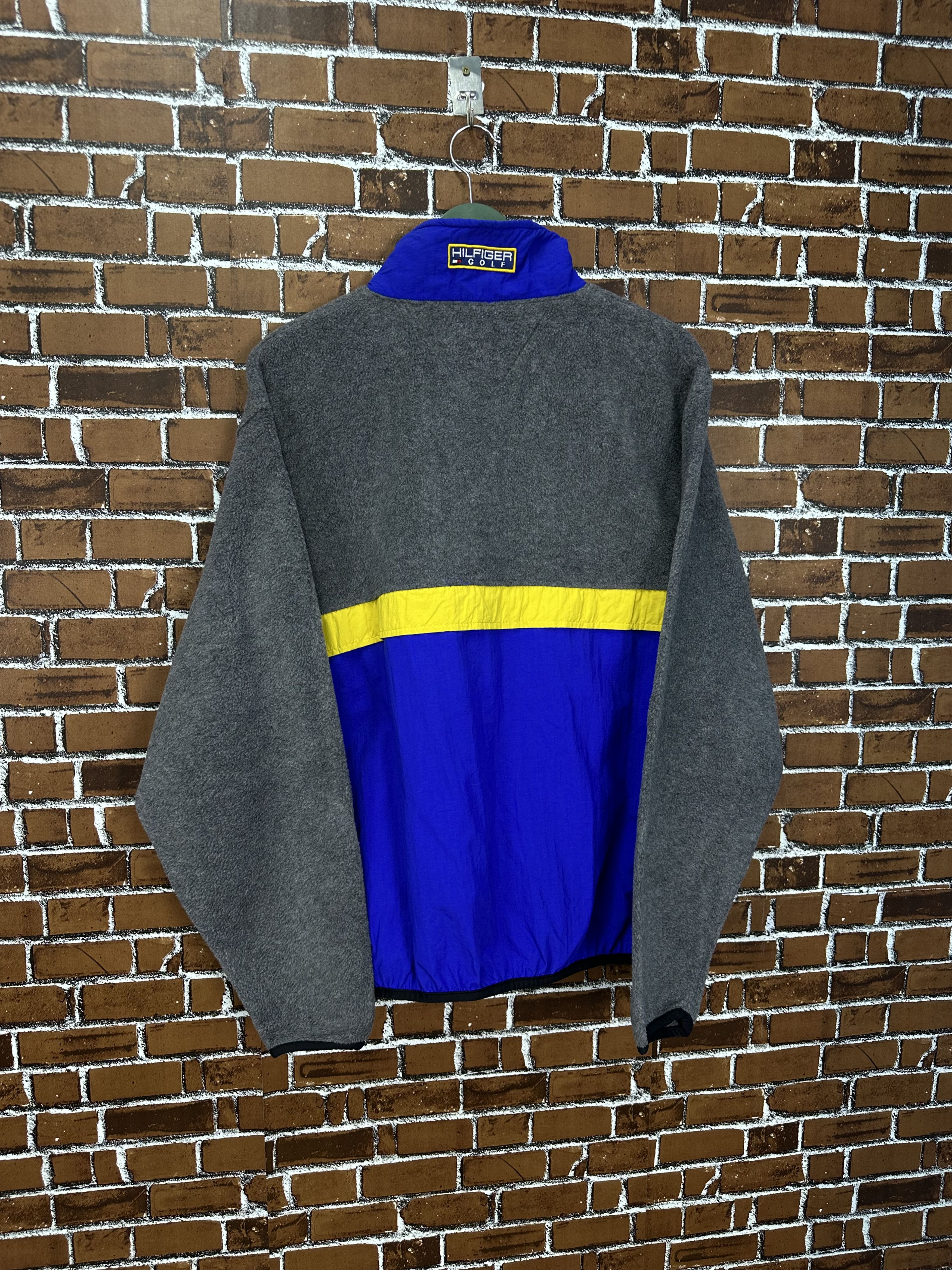 Tommy Hilfiger Tommy Hilfiger Golf Polartec Colorblock Zip Tech Fleece Z373 Size US M / EU 48-50 / 2 - 4 Thumbnail