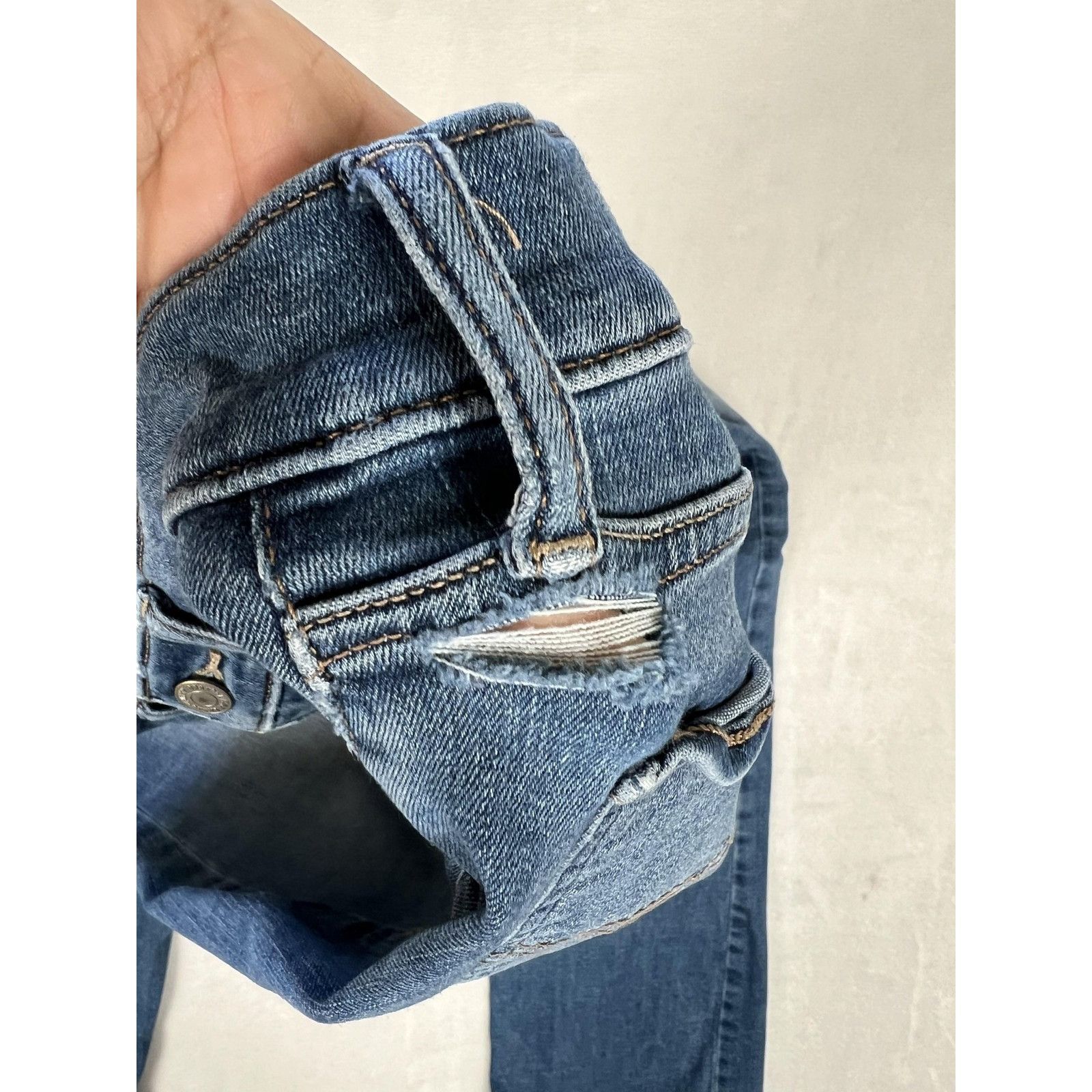 Lucky Brand Lucky Brand Jeans Womens 4/27R Blue Bootcut Mid Rise Stretch Size 27" / US 4 / IT 40 - 7 Thumbnail