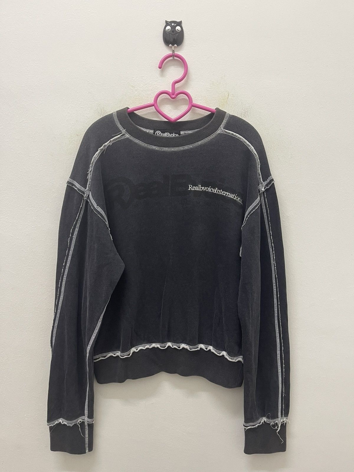 Japanese Brand Rare Vintage REALBVOICE International Spell Out Big Logo Size US S / EU 44-46 / 1 - 1 Thumbnail