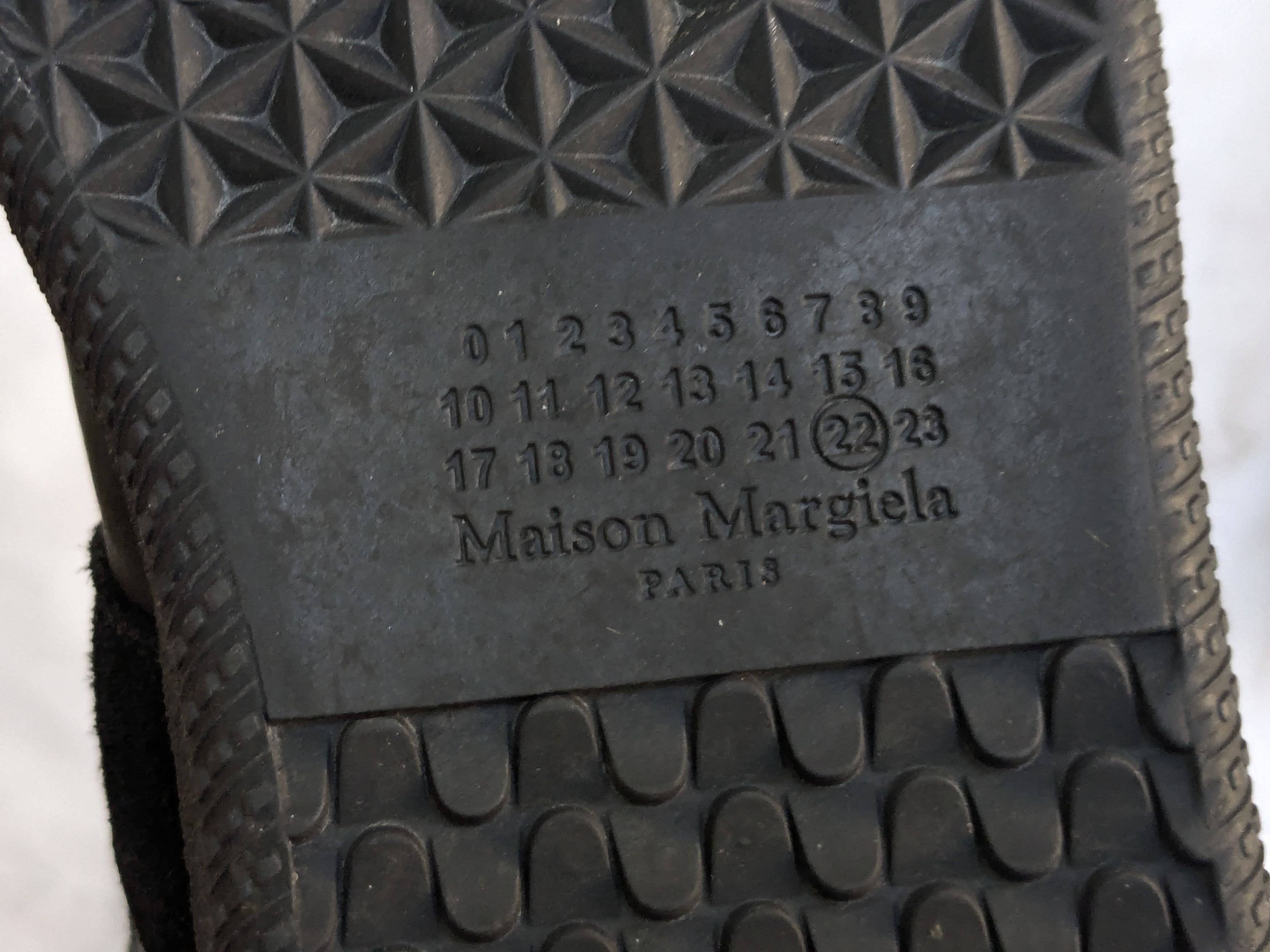 Maison Margiela Mason Margiela GAT Replica Sneakers Black 12 45 Low Tops Size US 12 / EU 45 - 17 Thumbnail