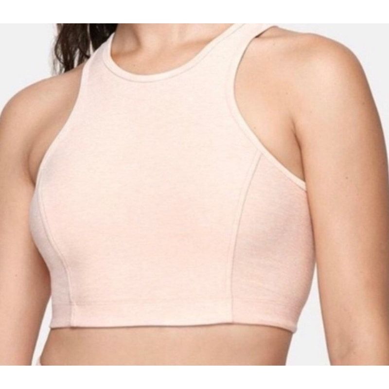 Outdoor Voices Outdoor Voices Athena Crop Top Small Blush Pink Size S / US 4 / IT 40 - 2 Thumbnail