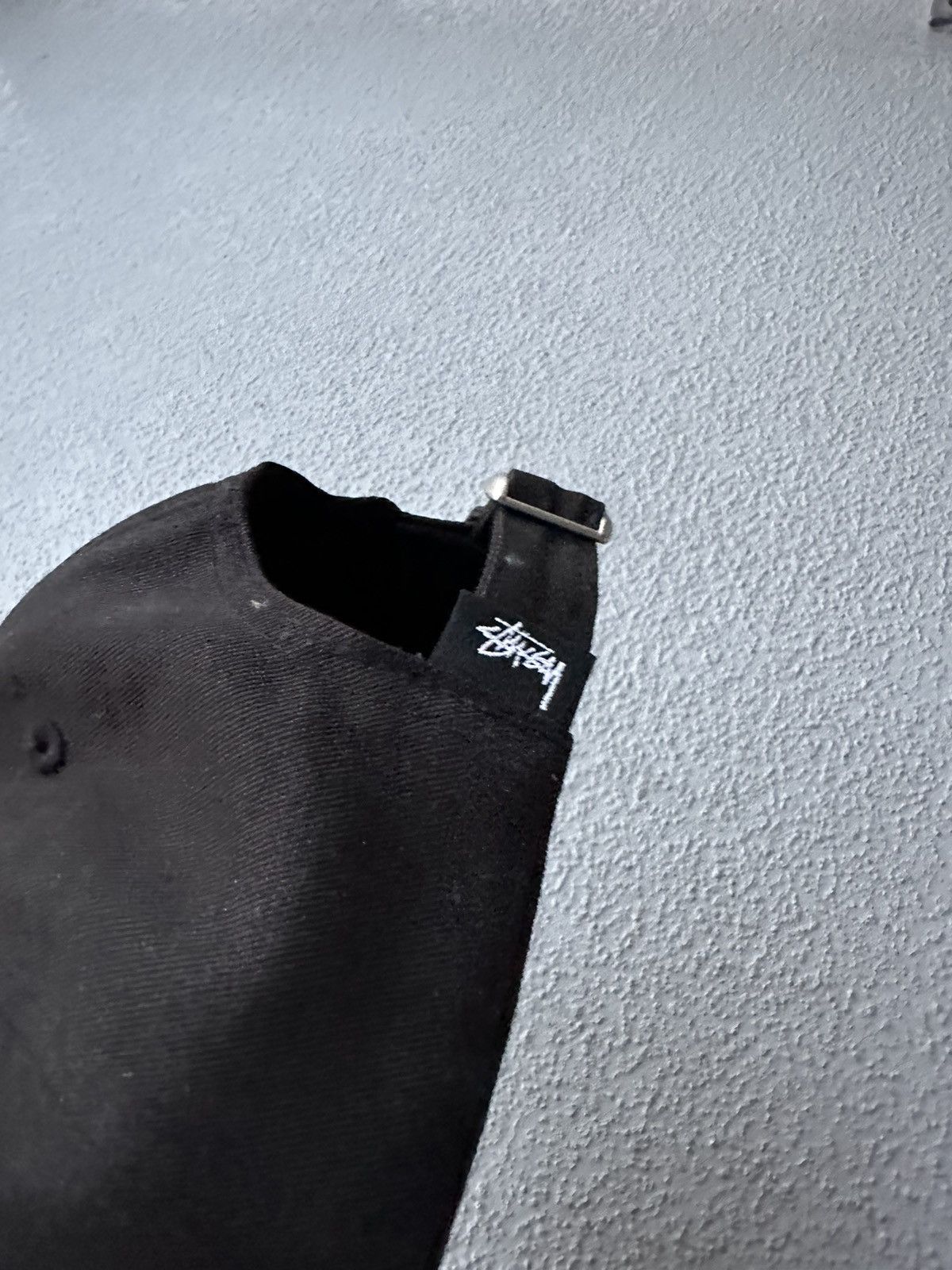 Stussy STUSSY SMALL LOGO HAT BLACK Size ONE SIZE - 3 Thumbnail