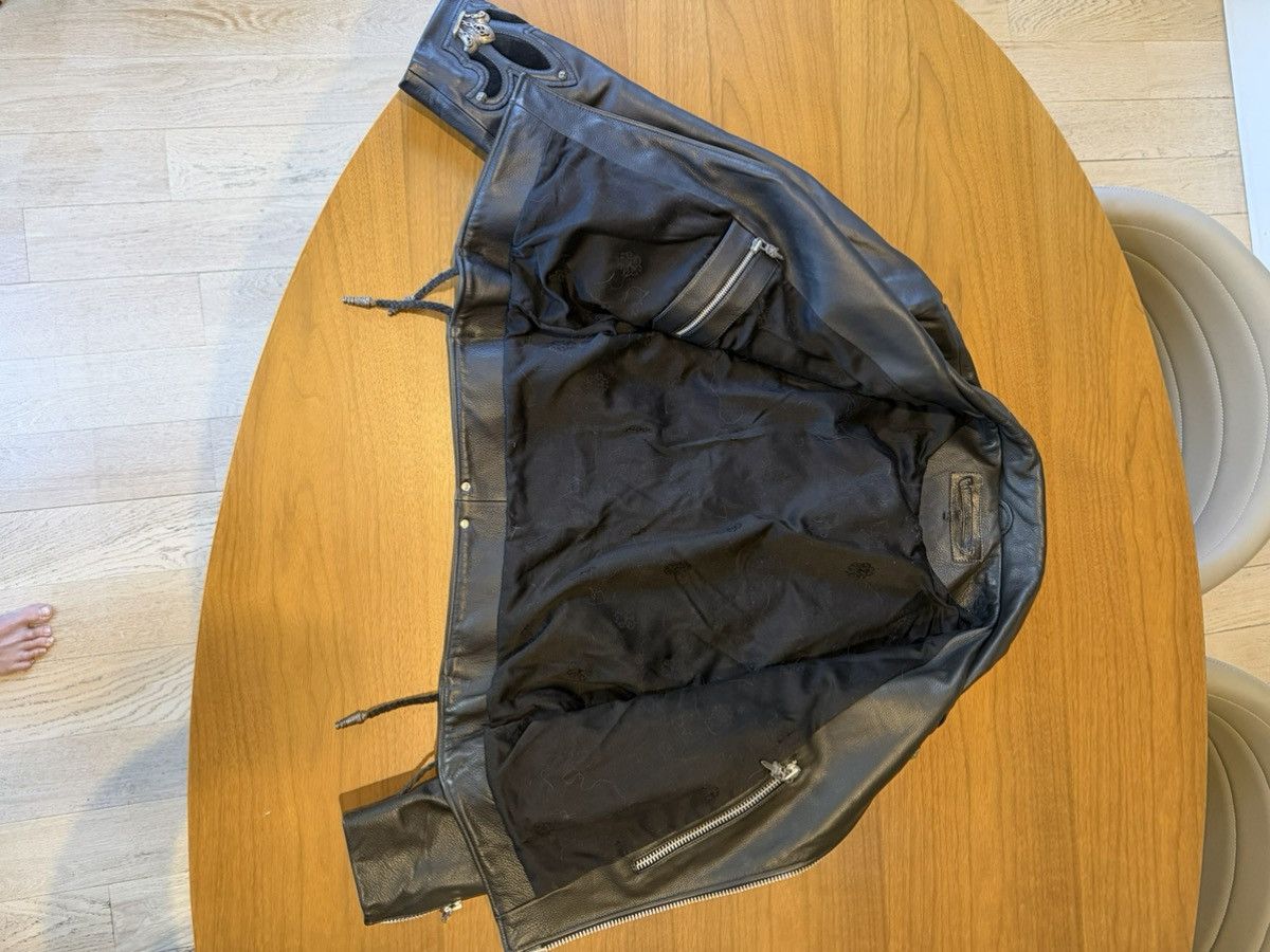 Chrome Hearts RARE vintage Chrome Hearts Leather Jacket Size US S / EU 44-46 / 1 - 2 Thumbnail