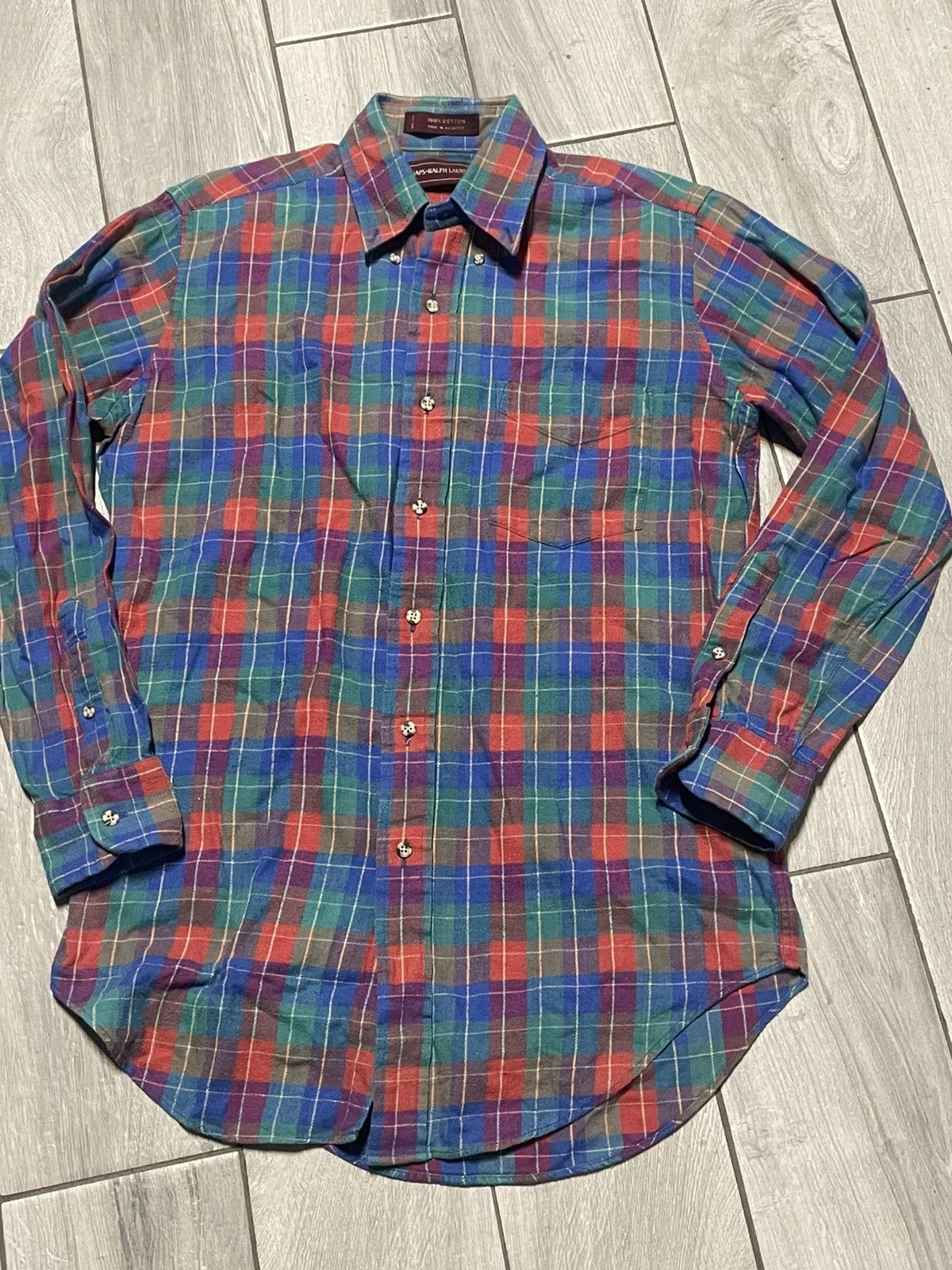 Chaps Ralph Lauren × Polo Ralph Lauren × Vintage Polo Ralph Lauren chaps 90s old school USA denim overshirt Size US M / EU 48-50 / 2 - 2 Thumbnail