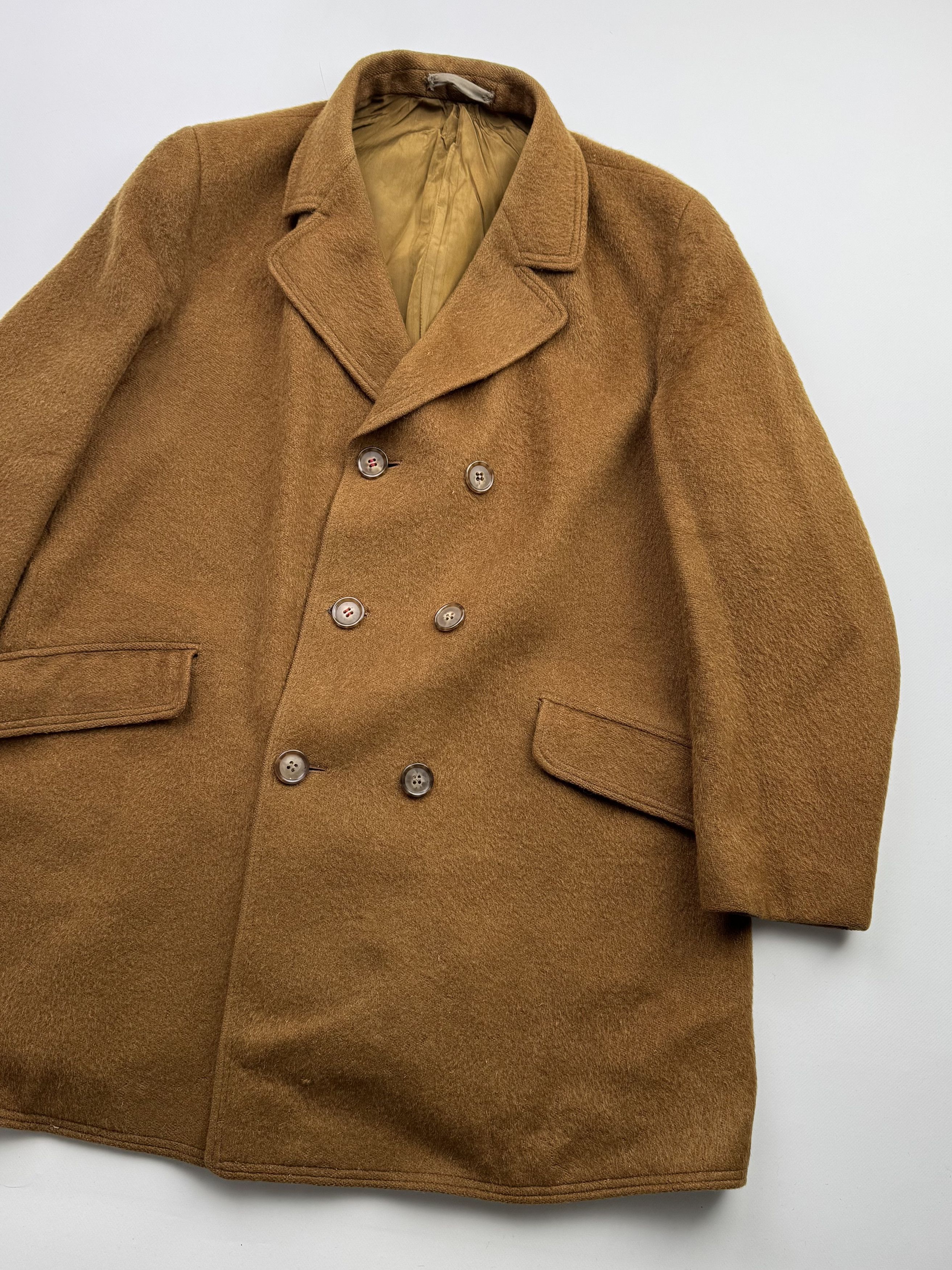 Japanese Brand Vintage Wool&Mohair Coat B469(V297)E2 Size US L / EU 52-54 / 3 - 3 Thumbnail