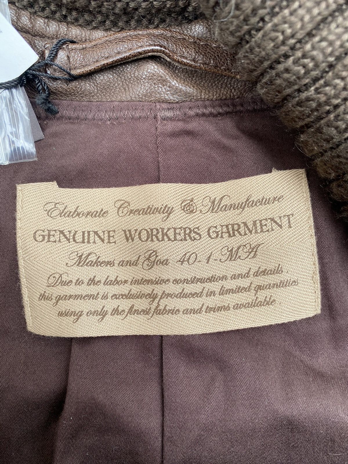 GOA Limited Edition! GOA- Goatskin Leather Jacket Size US S / EU 44-46 / 1 - 12 Thumbnail