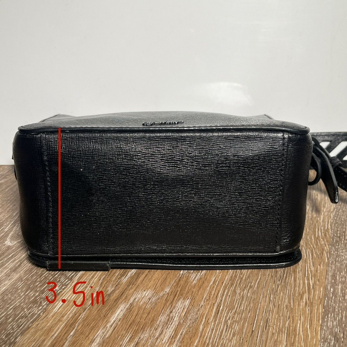 Off-White off-white binder clip diagonal leather bag Size ONE SIZE - 5 Thumbnail